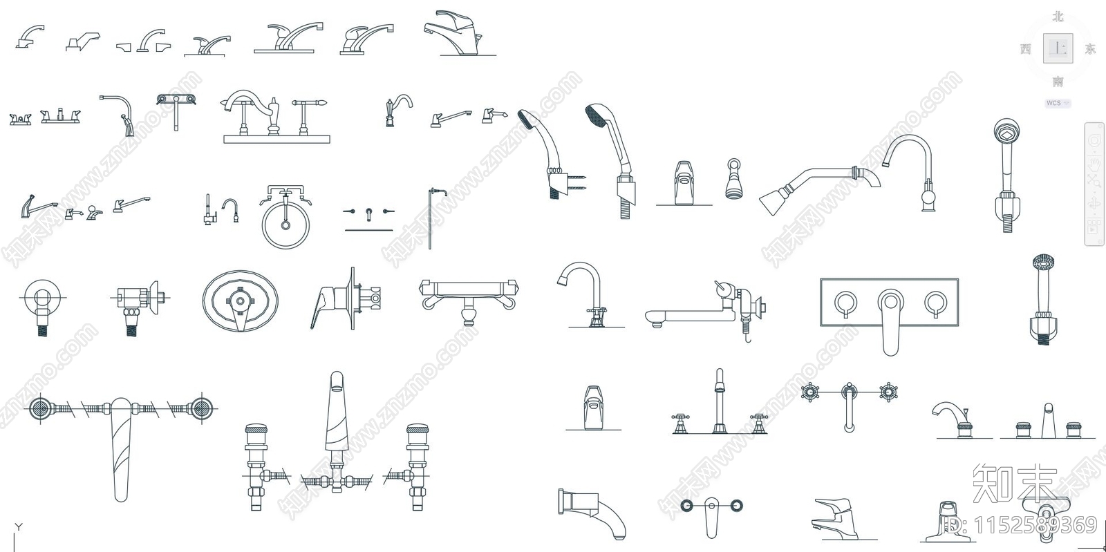 五金件图库施工图下载【ID:1152589369】