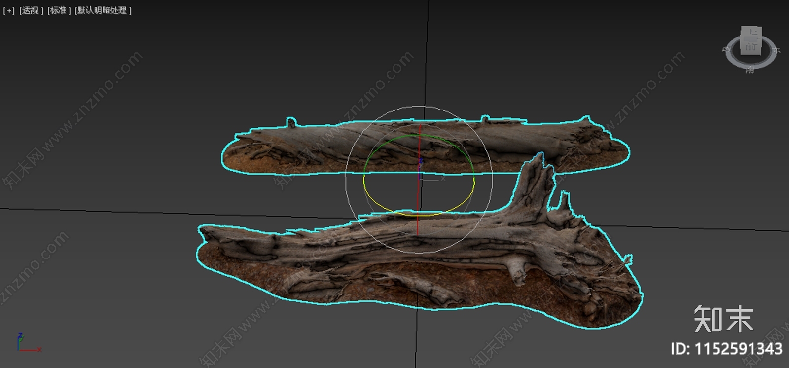 枯木3D模型下载【ID:1152591343】