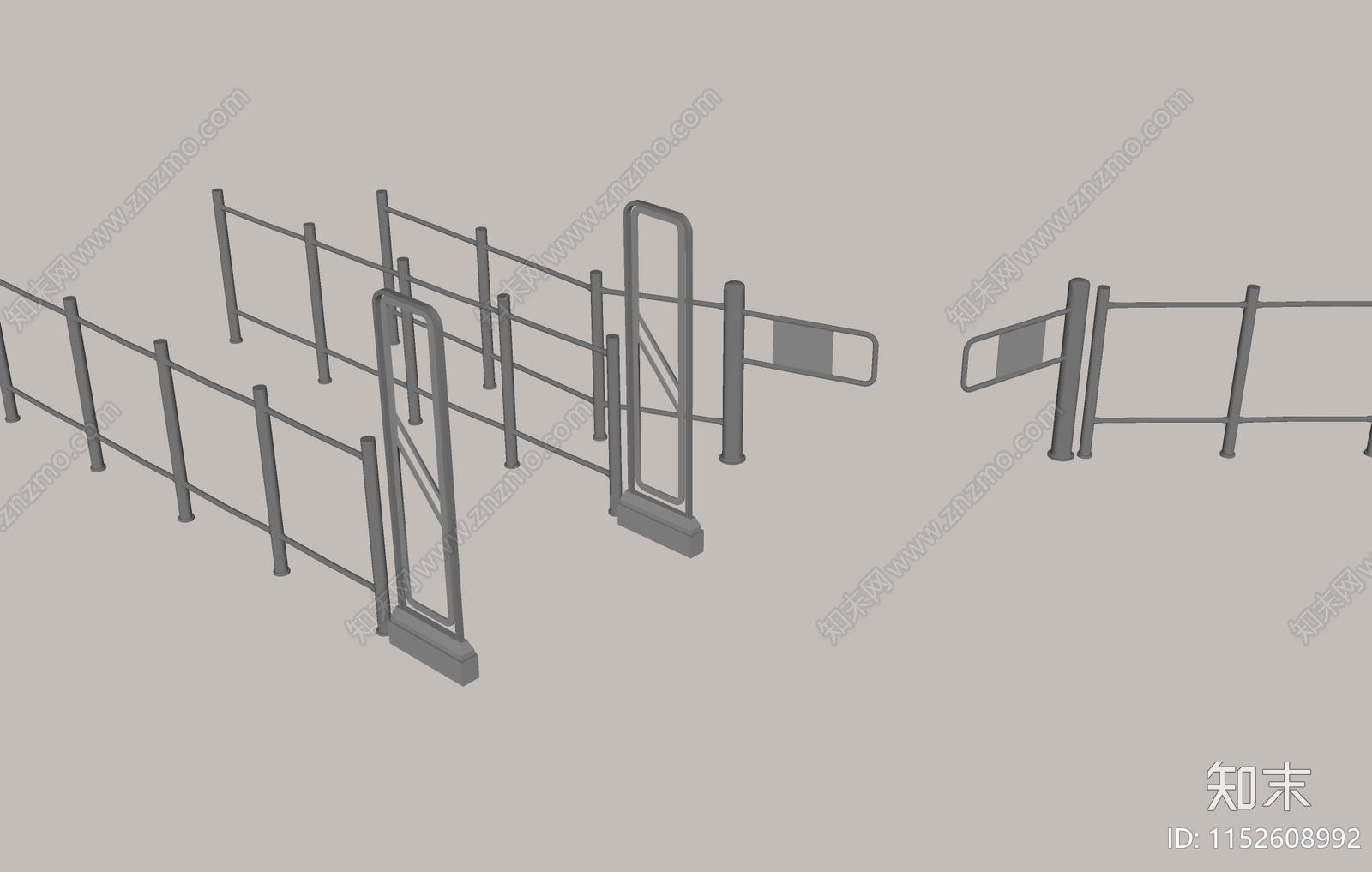 门禁机SU模型下载【ID:1152608992】