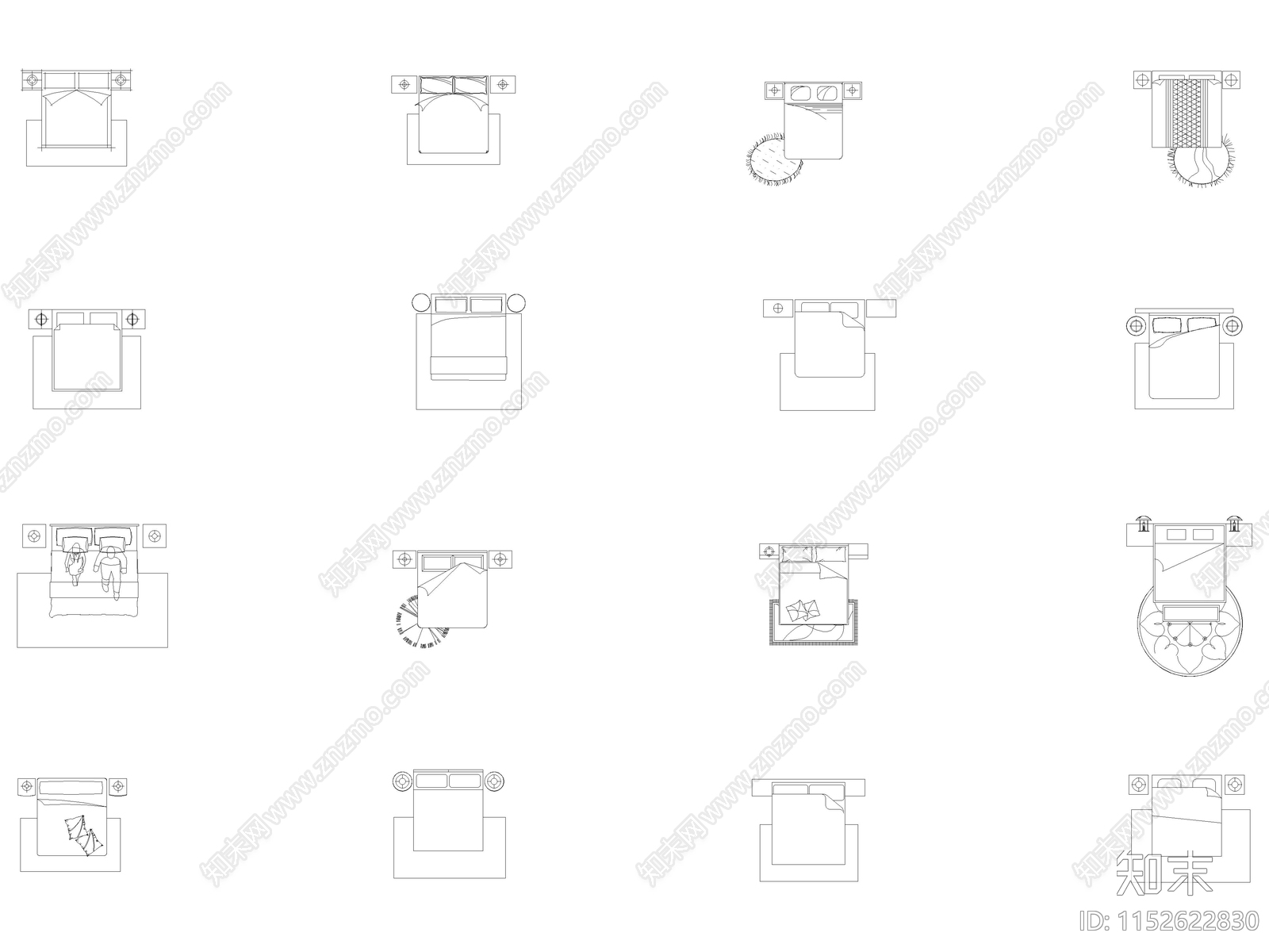 床施工图下载【ID:1152622830】