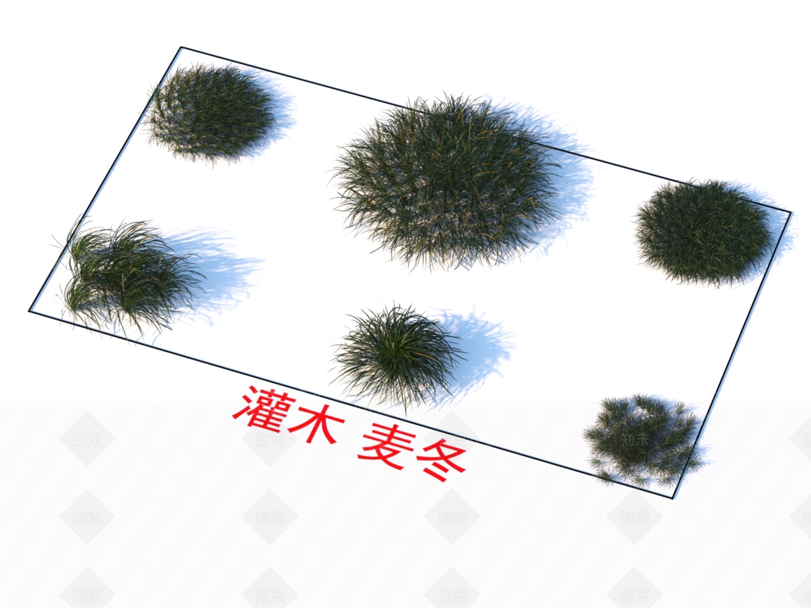 灌木3D模型下载【ID:1152627864】
