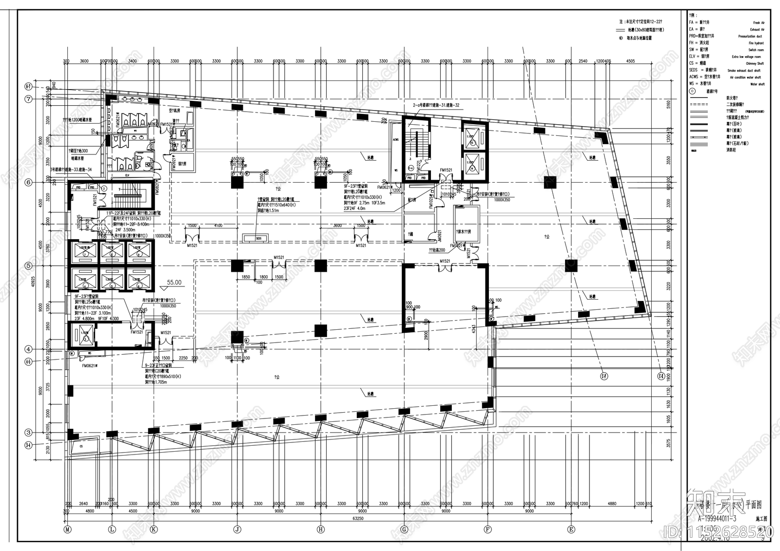 南京国际商城建筑cad施工图下载【ID:1152628520】