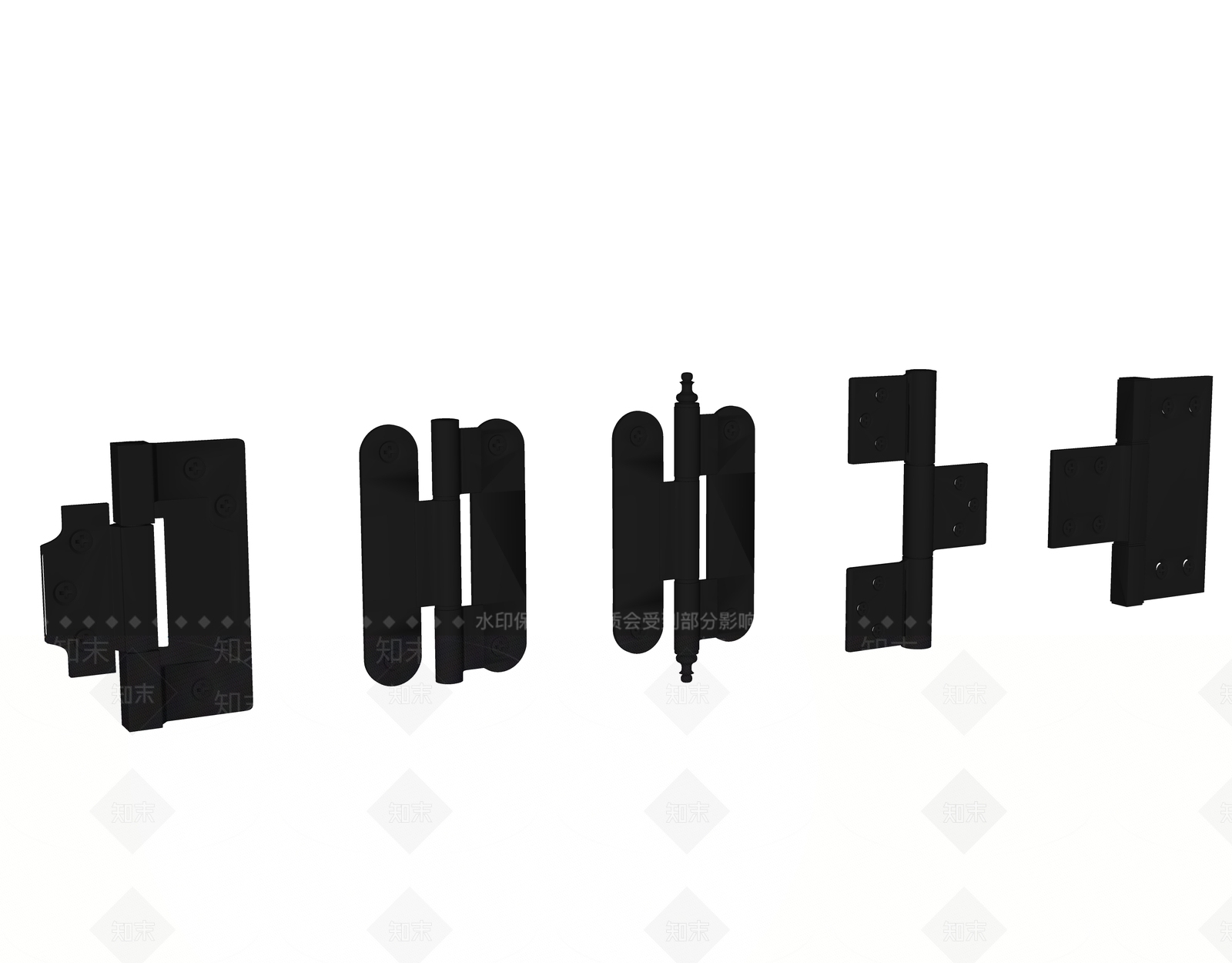 现代合页SU模型下载【ID:1152631077】