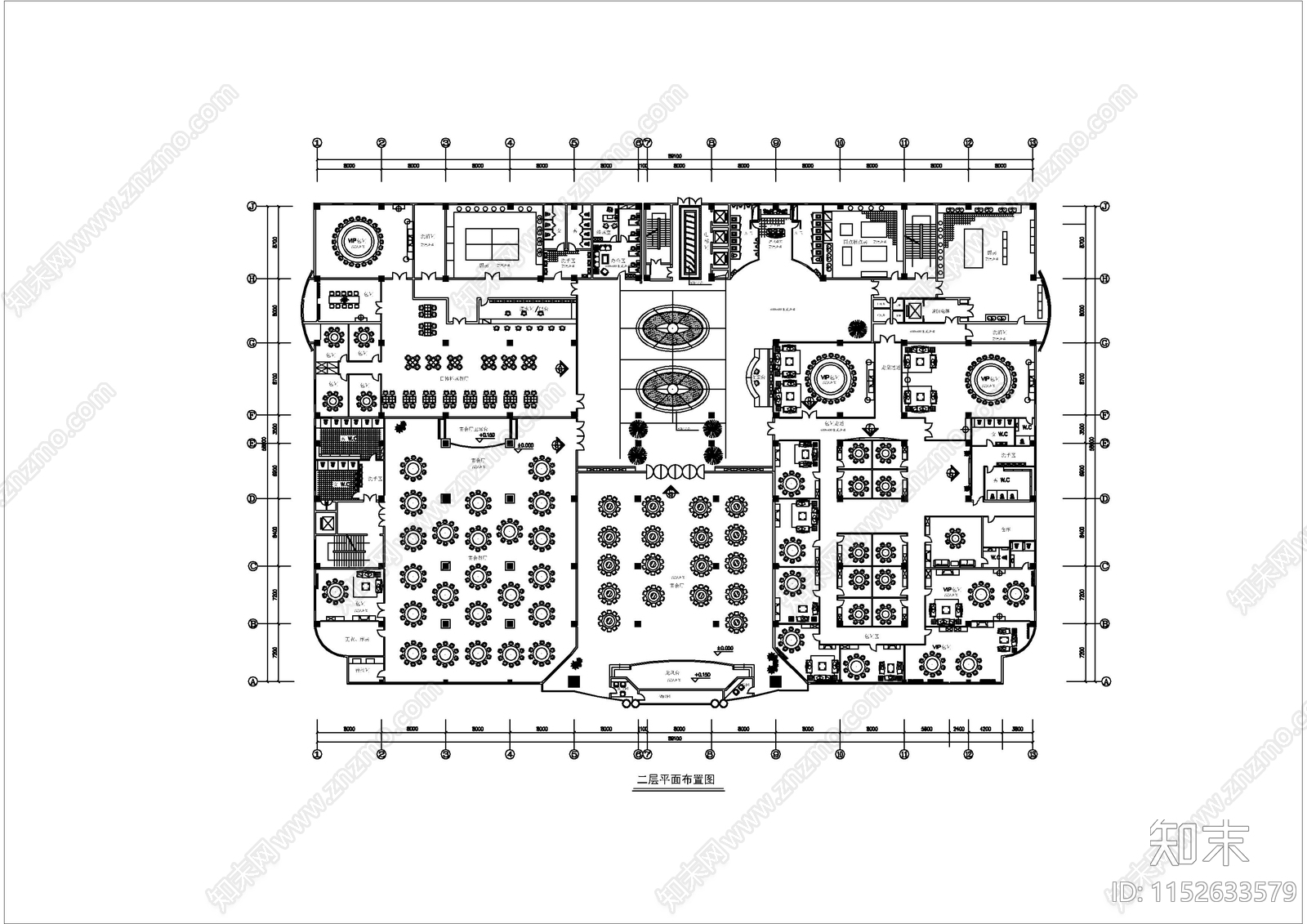 北京国际空间cad施工图下载【ID:1152633579】