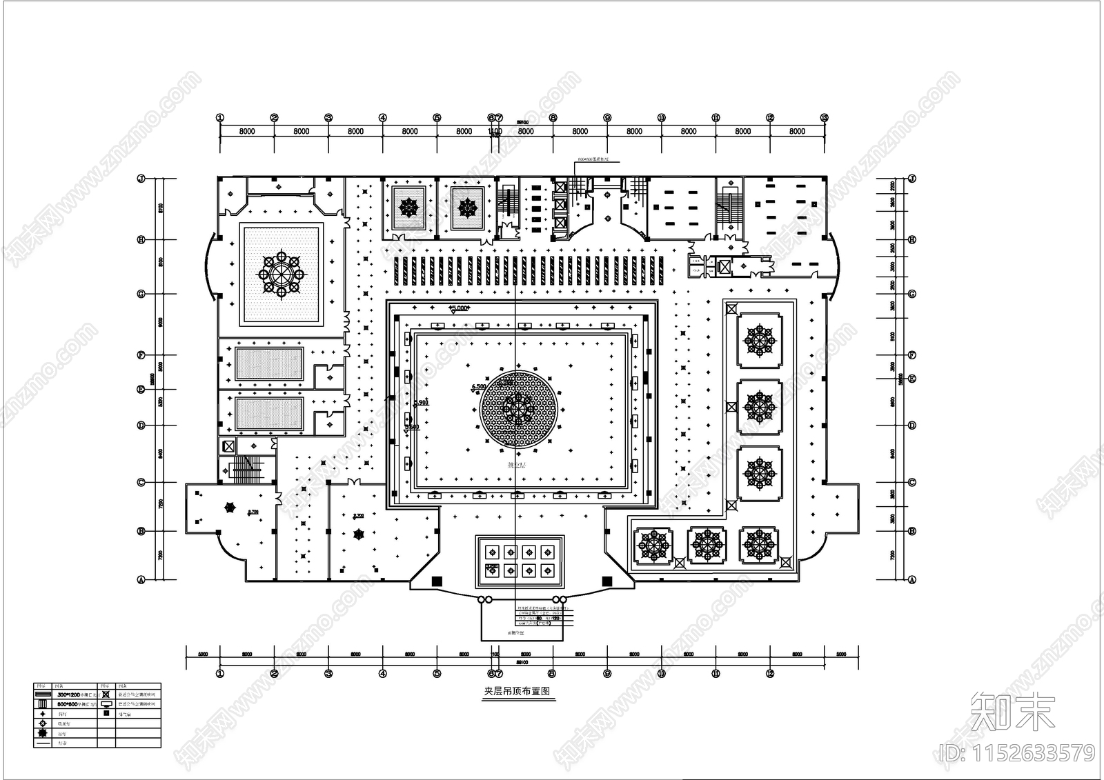 北京国际空间cad施工图下载【ID:1152633579】