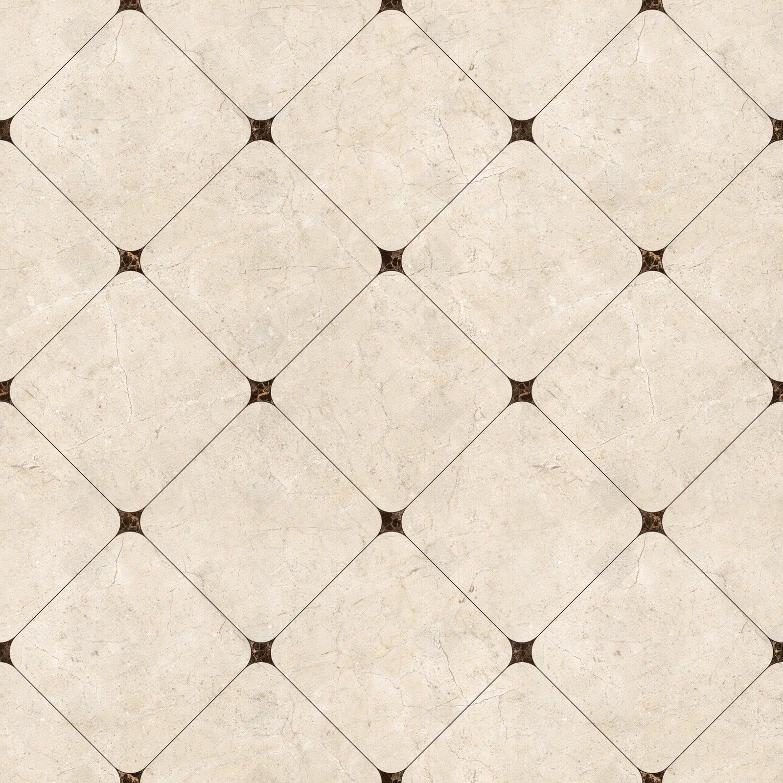 无缝米黄大理石拼花贴图下载【ID:1152638688】