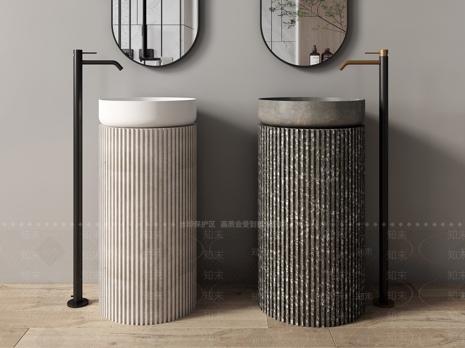 洗手台3D模型下载【ID:1152658694】