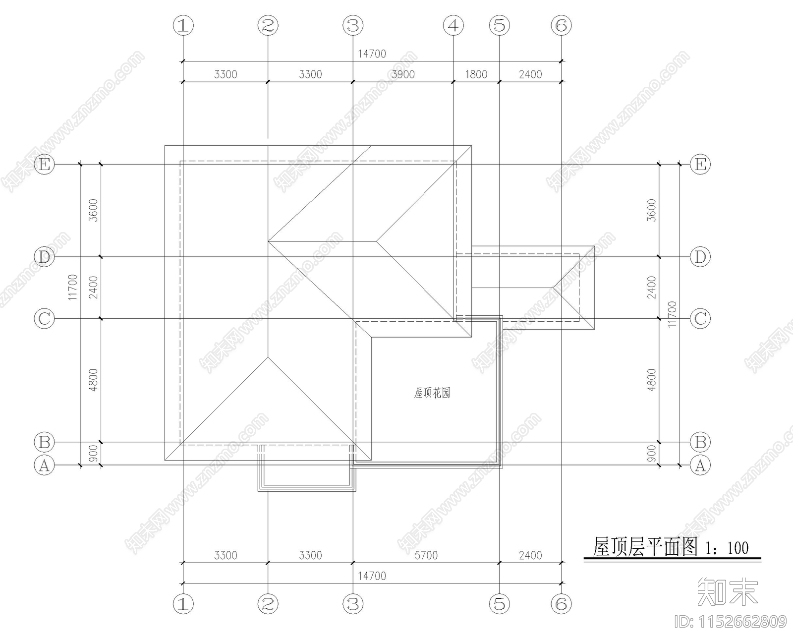 别墅cad施工图下载【ID:1152662809】