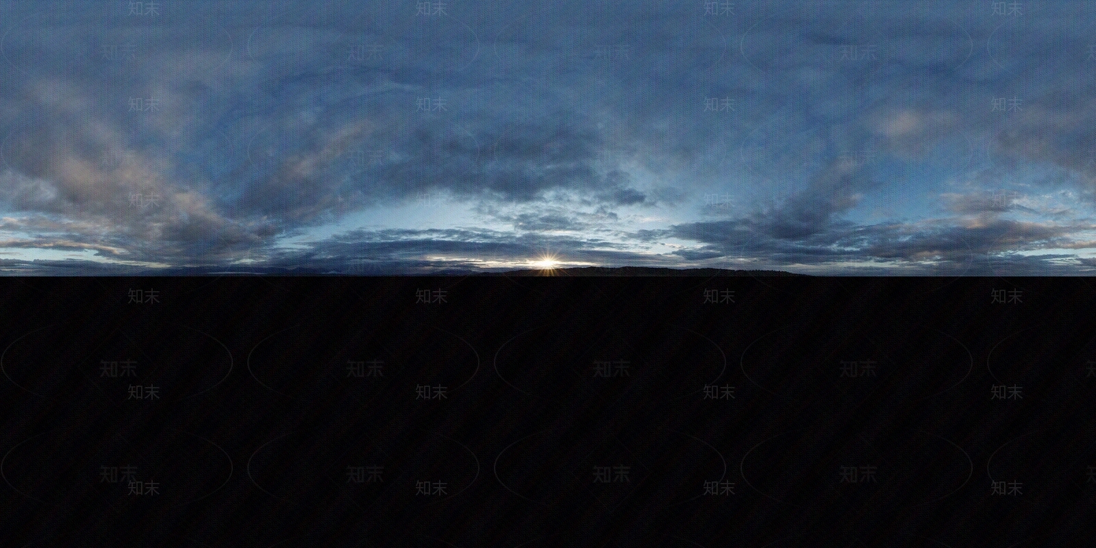 HDR户外夜景晚霞傍晚天空贴图下载【ID:1152665158】