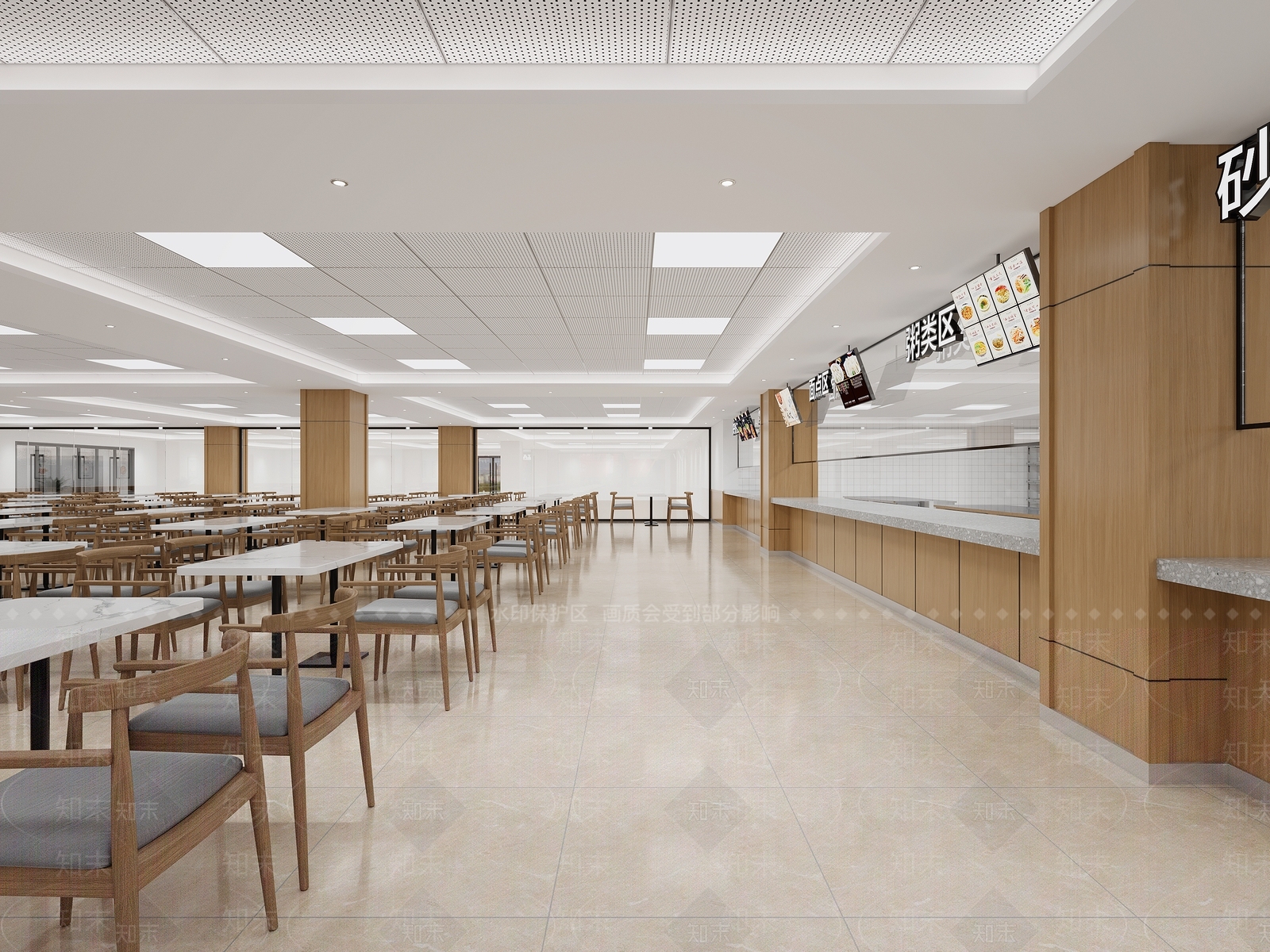 现代快餐店3D模型下载【ID:1214289408】
