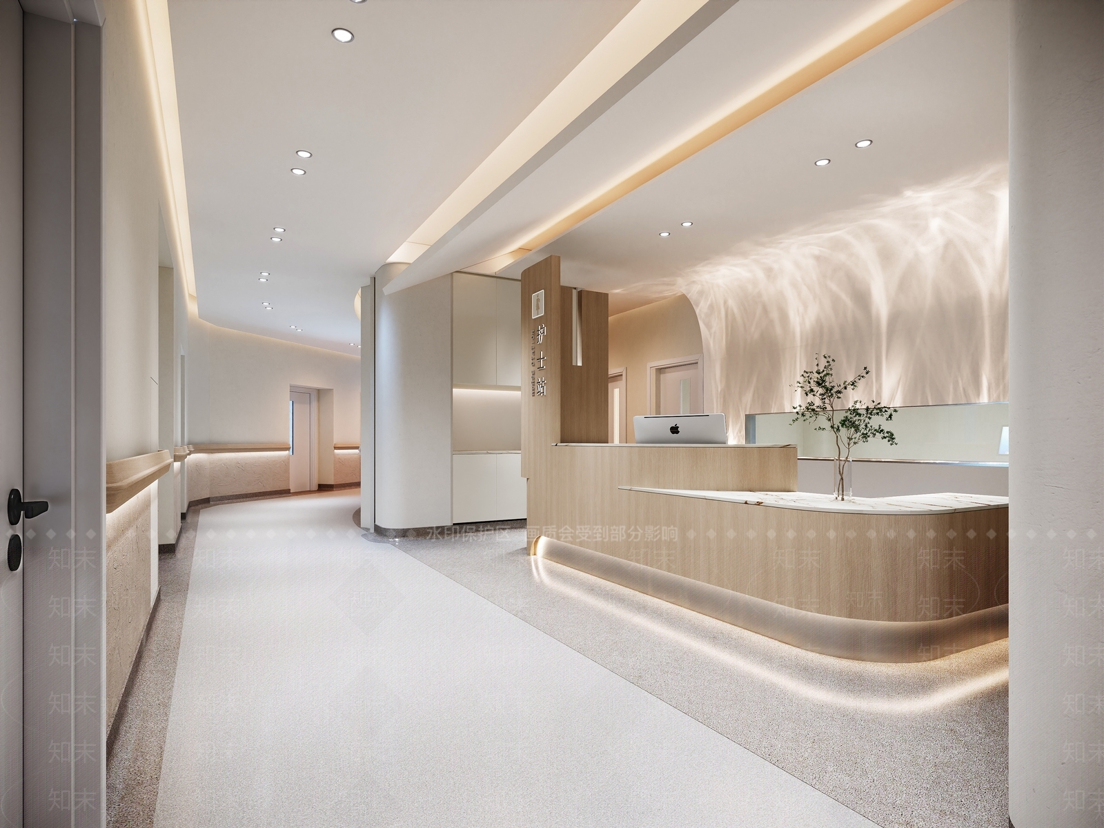 现代医院3D模型下载【ID:1152681294】