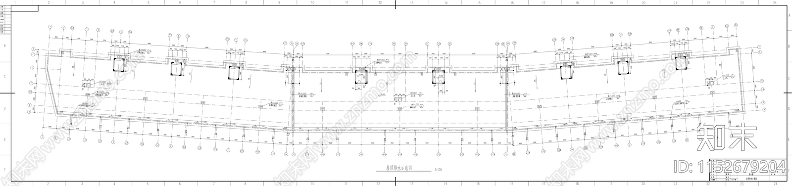 异型柱框架结构综合楼建筑施工图下载【ID:1152679204】