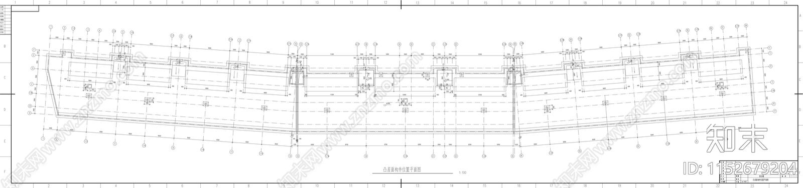 异型柱框架结构综合楼建筑施工图下载【ID:1152679204】