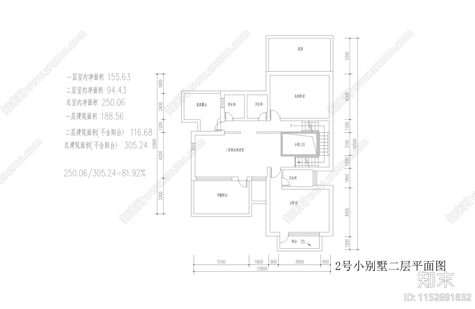 别墅cad施工图下载【ID:1152691832】