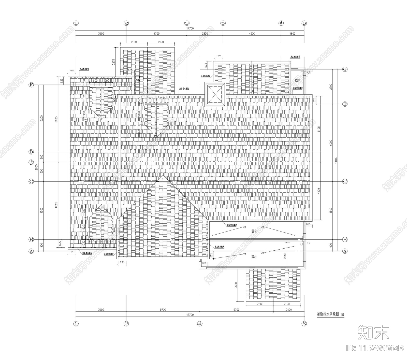 别墅cad施工图下载【ID:1152695643】