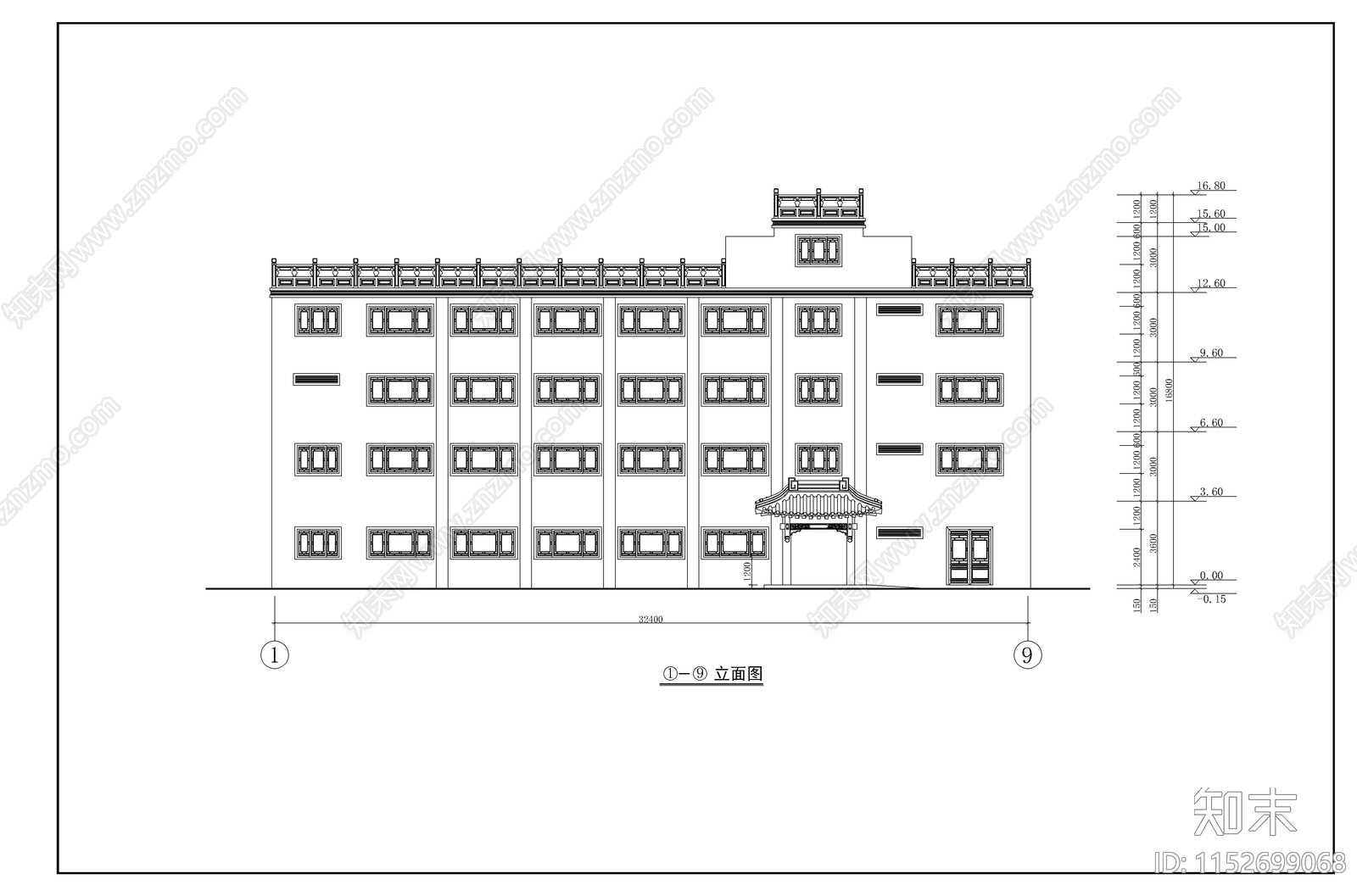 宏声大酒店建筑结构图施工图下载【ID:1152699068】
