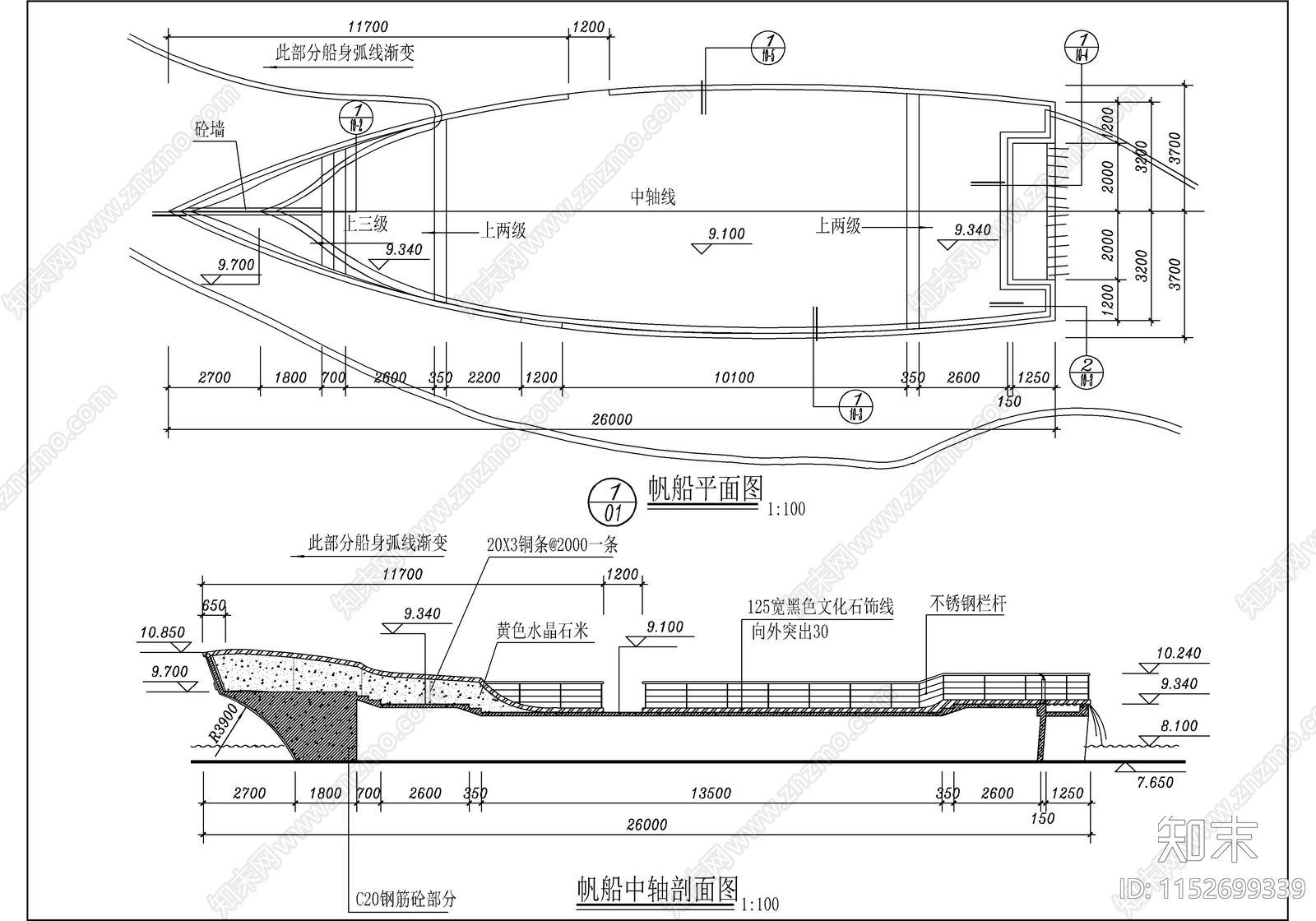 儿童游乐场cad施工图下载【ID:1152699339】
