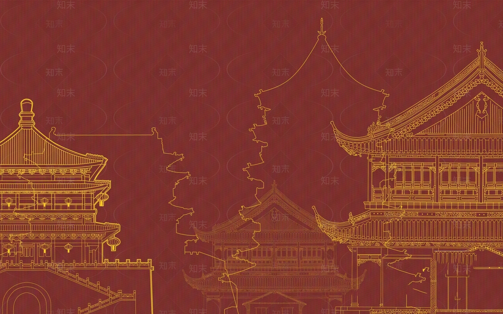壁画高清贴图材质