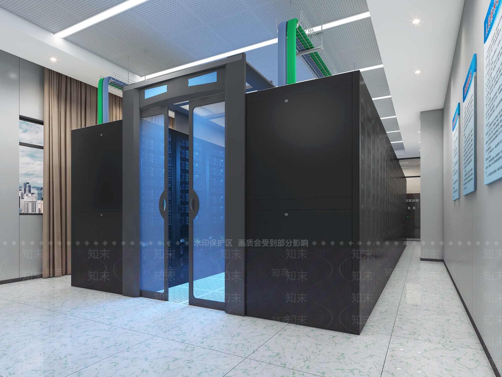 设备机房3D模型下载【ID:1152705905】