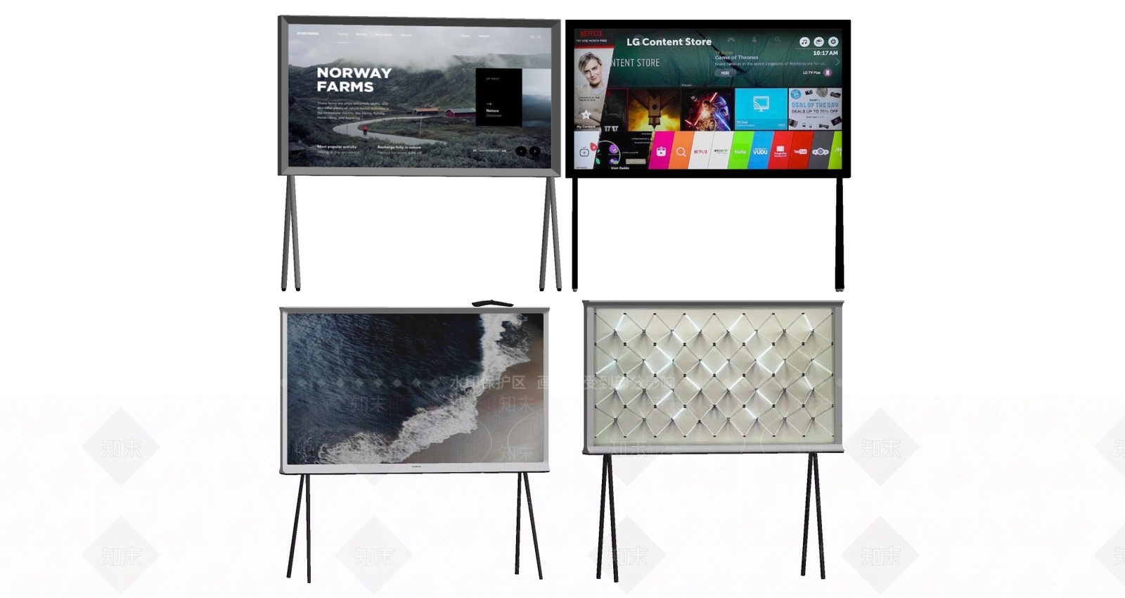 电视机SU模型下载【ID:1152709899】