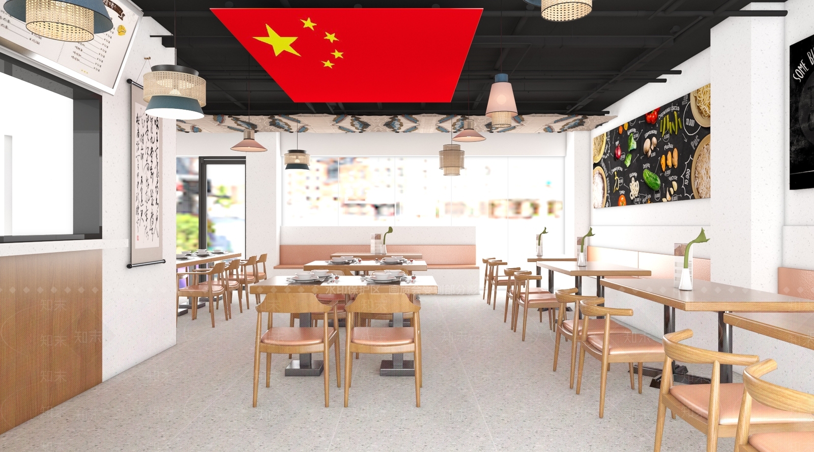 现代火锅店3D模型下载【ID:1152720478】