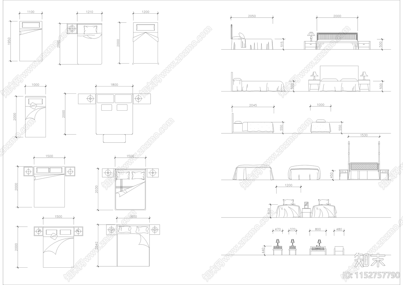 室内外家具装饰施工图下载【ID:1152757790】