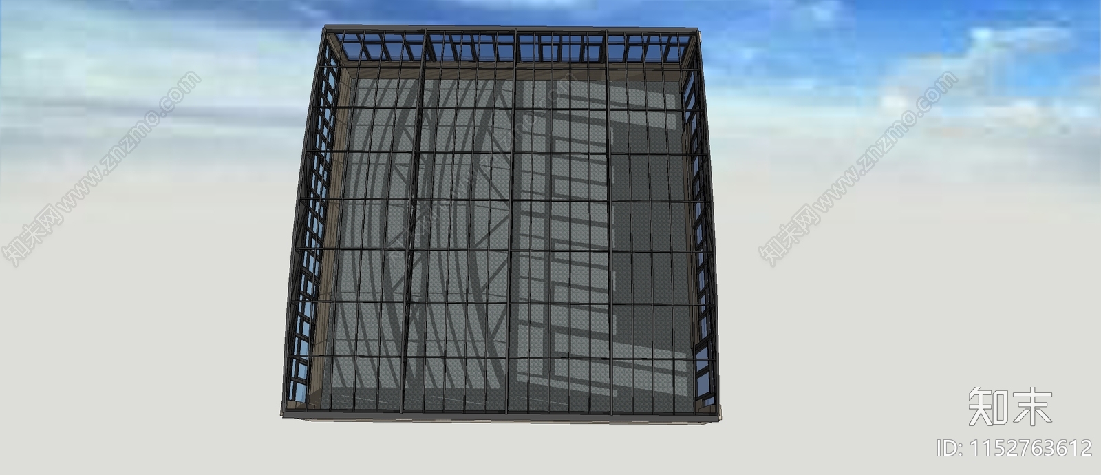 现代阳光房SU模型下载【ID:1152763612】