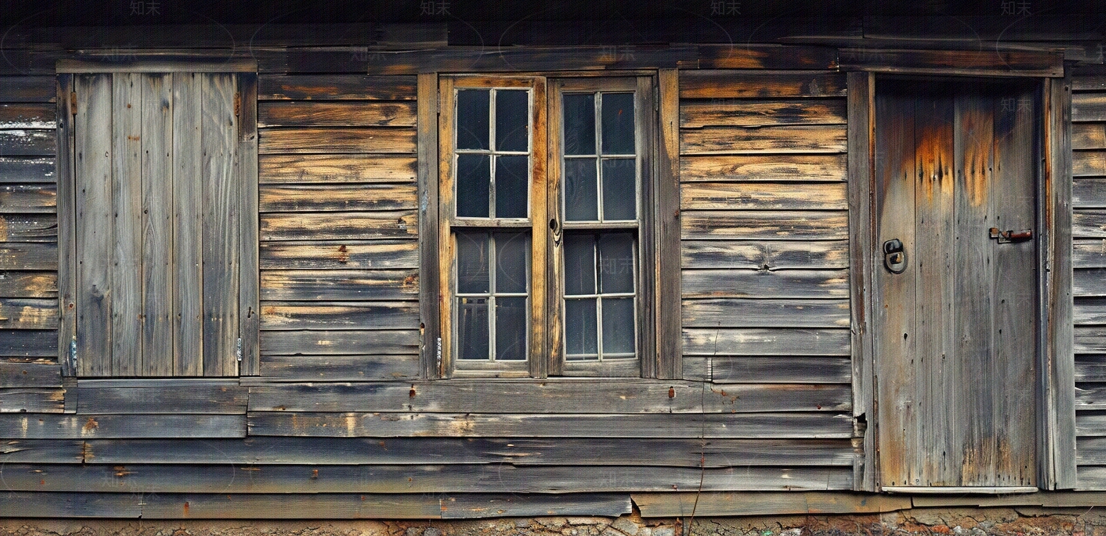 房屋木材建筑外立面贴图下载【ID:1152779238】