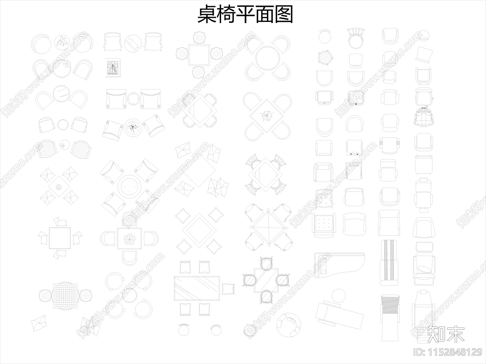 室内沙发施工图下载【ID:1152848129】