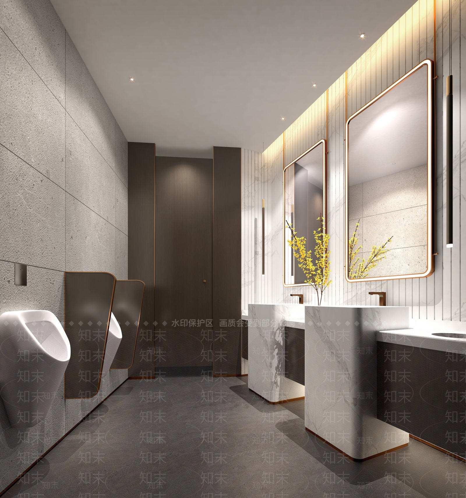现代卫生间3D模型下载【ID:1152849723】