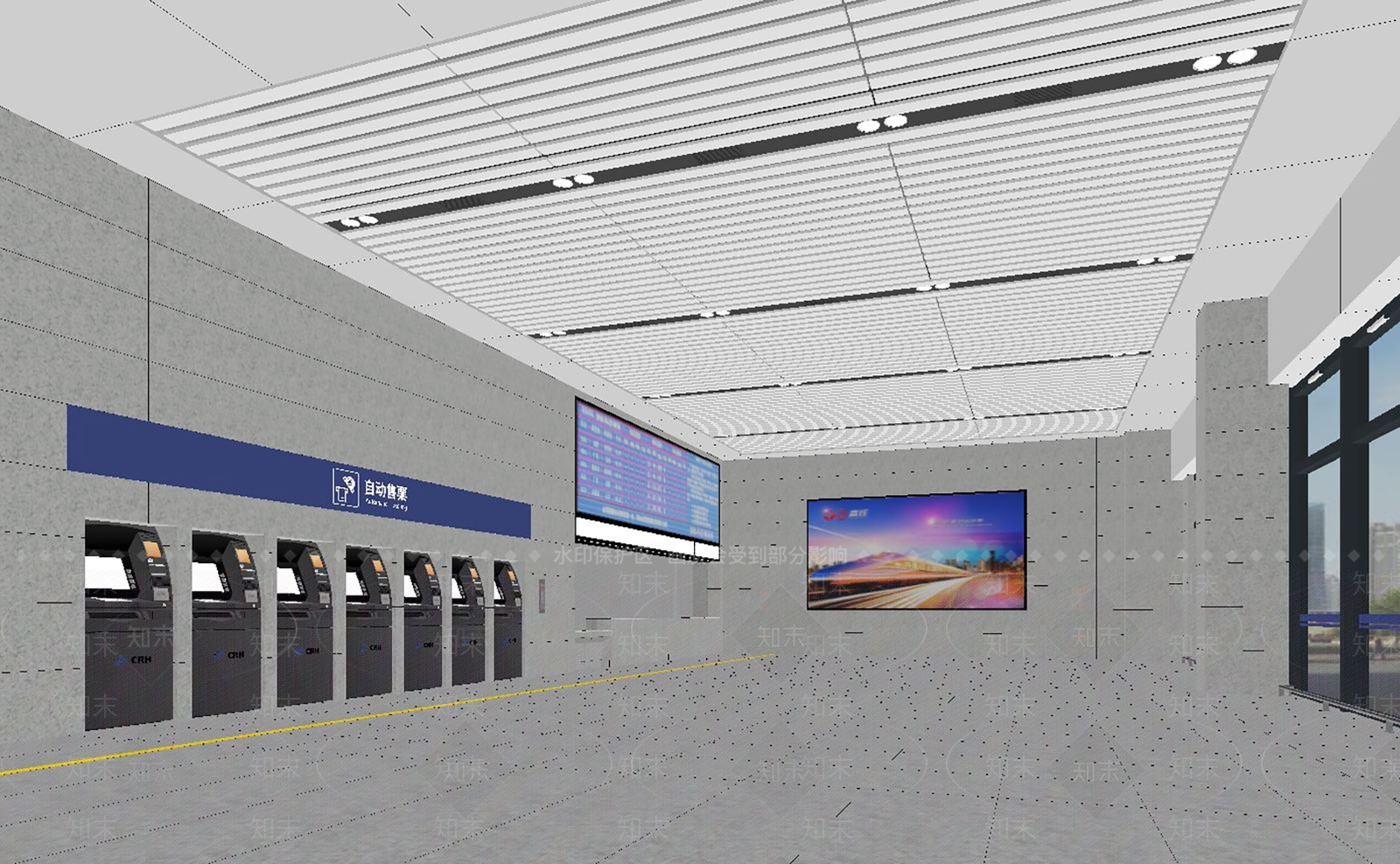 其他公共空间SU模型下载【ID:1164386559】
