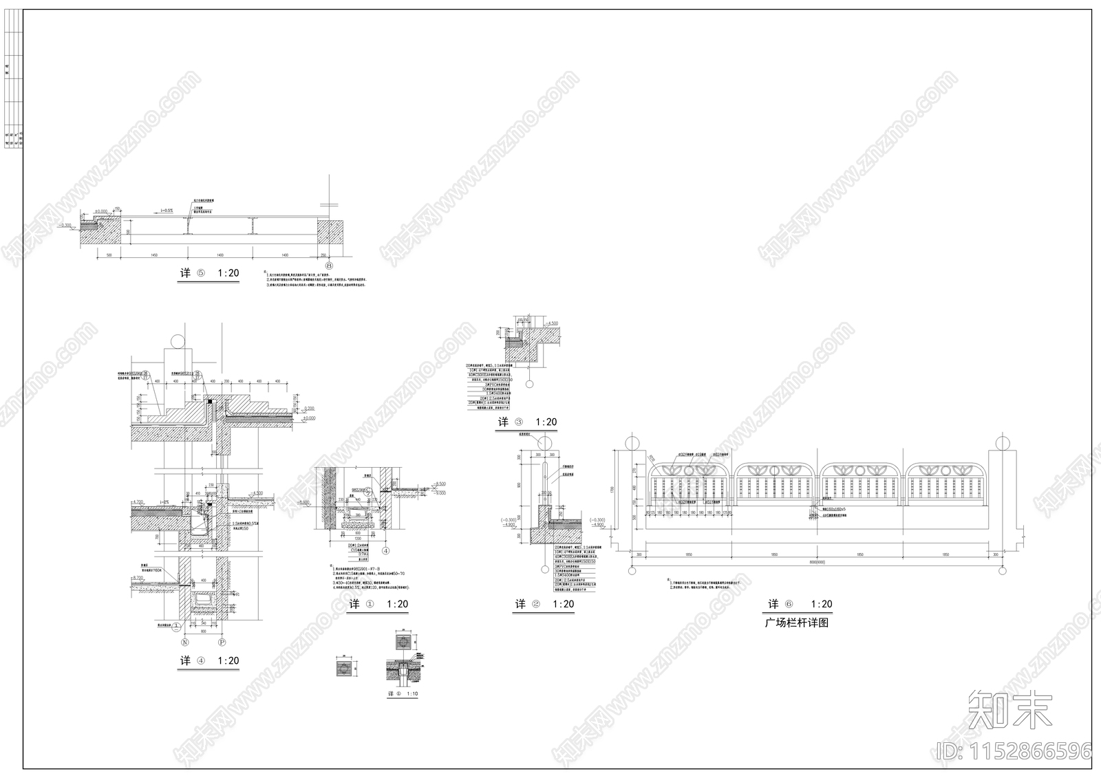 商业综合体建筑cad施工图下载【ID:1152866596】