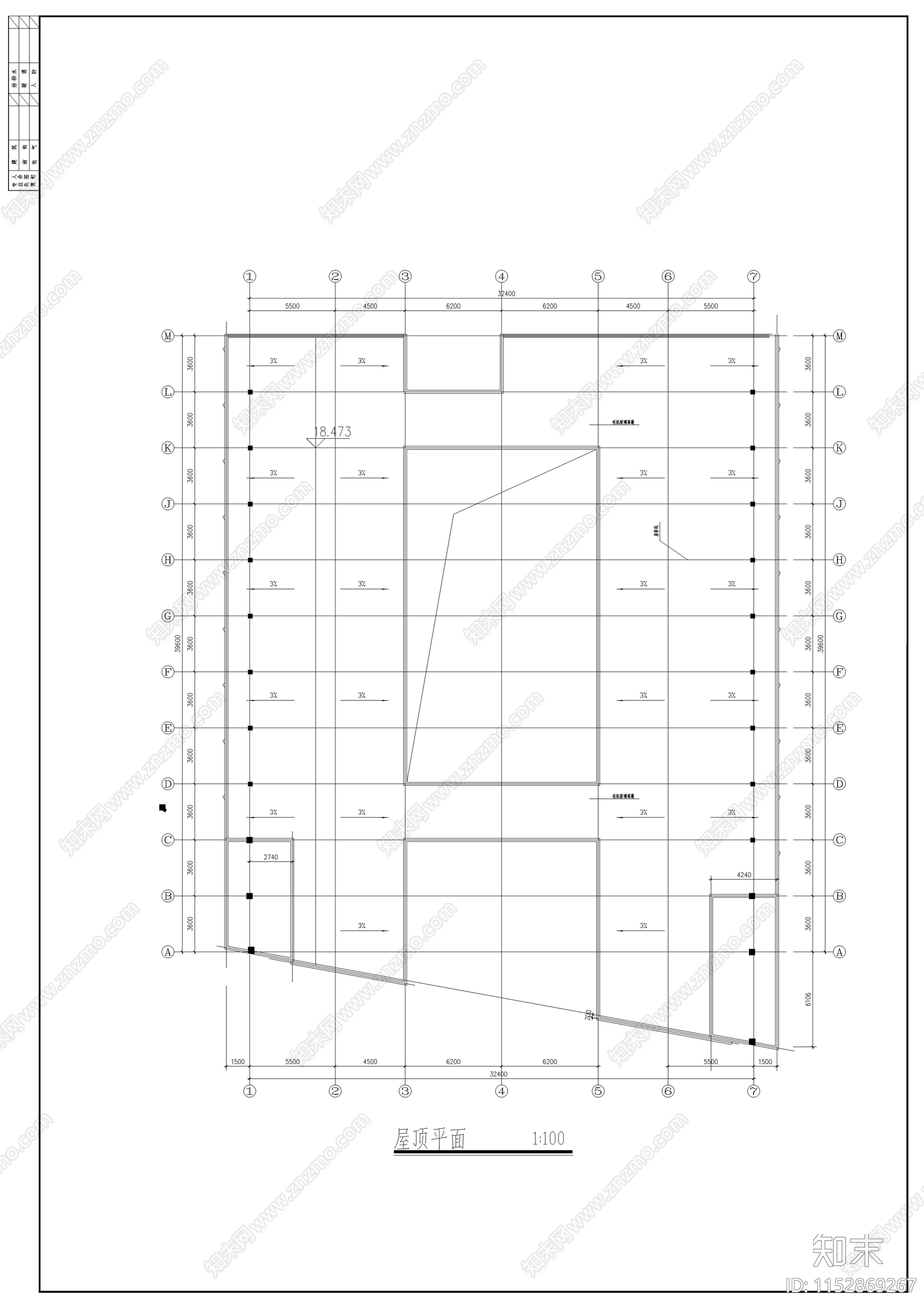 中学综合楼及宿舍建筑cad施工图下载【ID:1152869267】