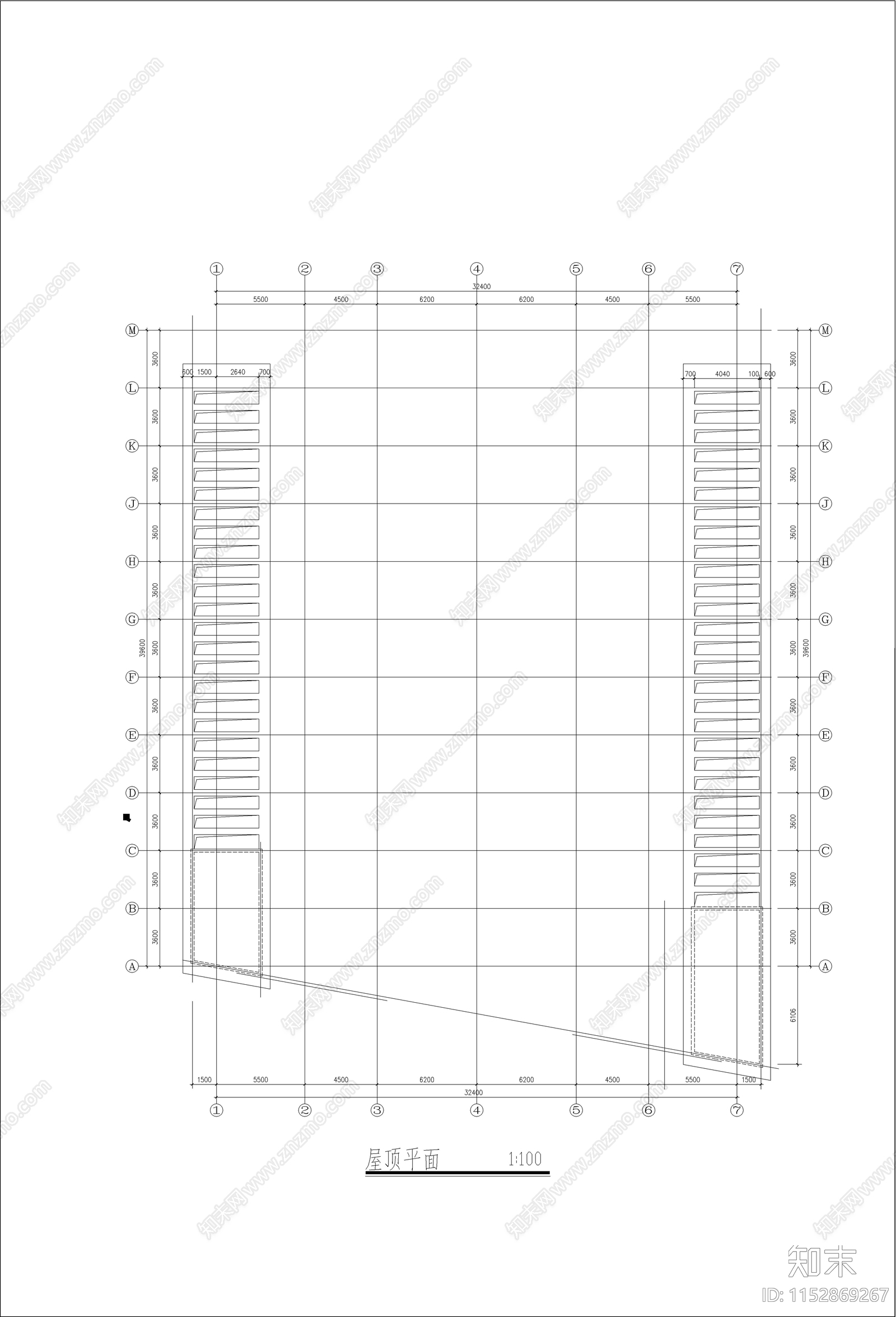 中学综合楼及宿舍建筑cad施工图下载【ID:1152869267】