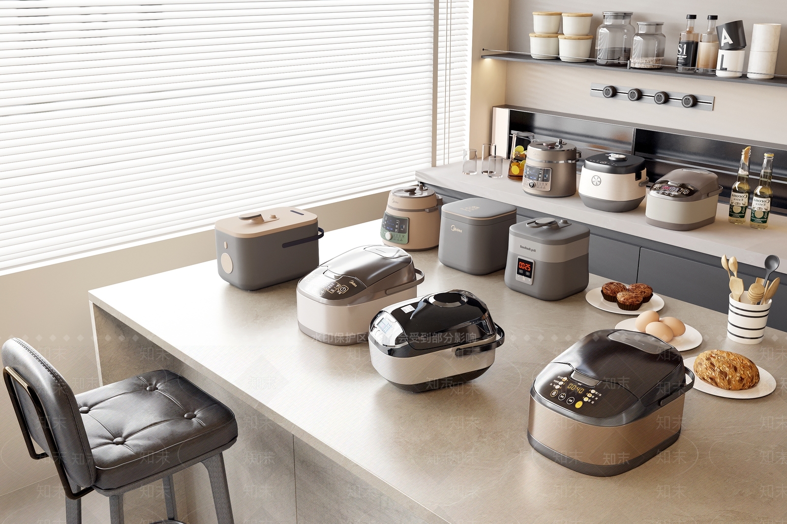 电饭煲SU模型下载【ID:1152872994】