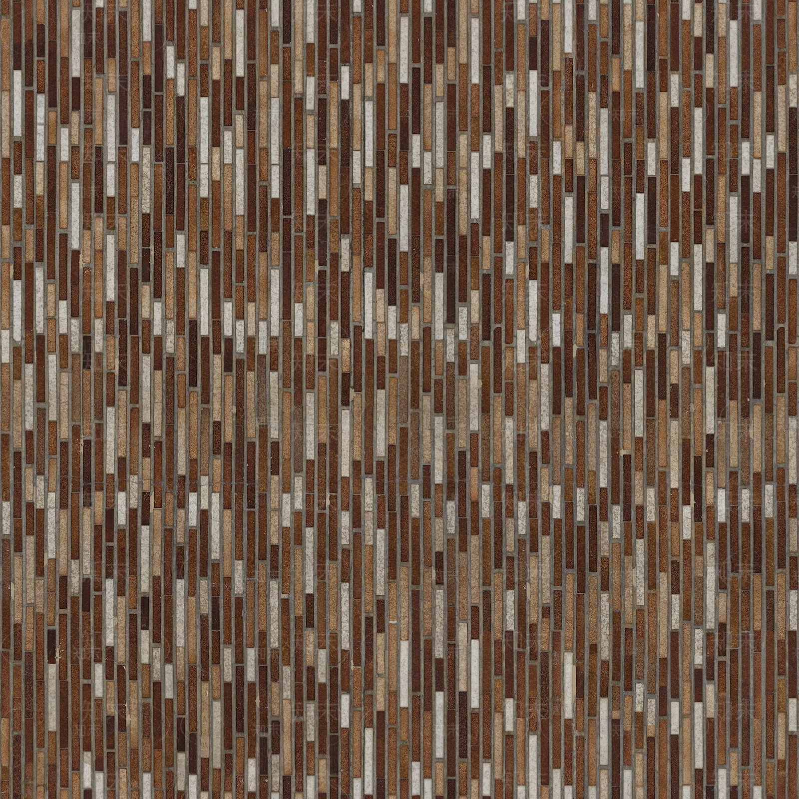 深棕色条形瓷砖马赛克贴图下载【ID:1152874962】