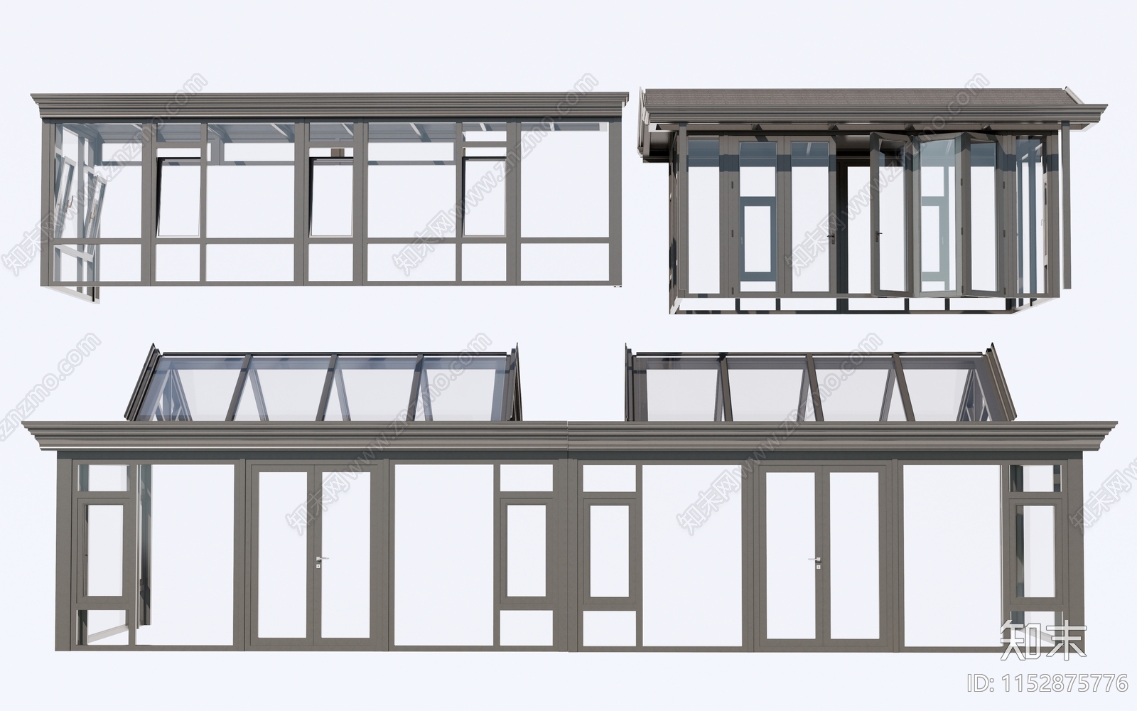 现代阳光房3D模型下载【ID:1152875776】