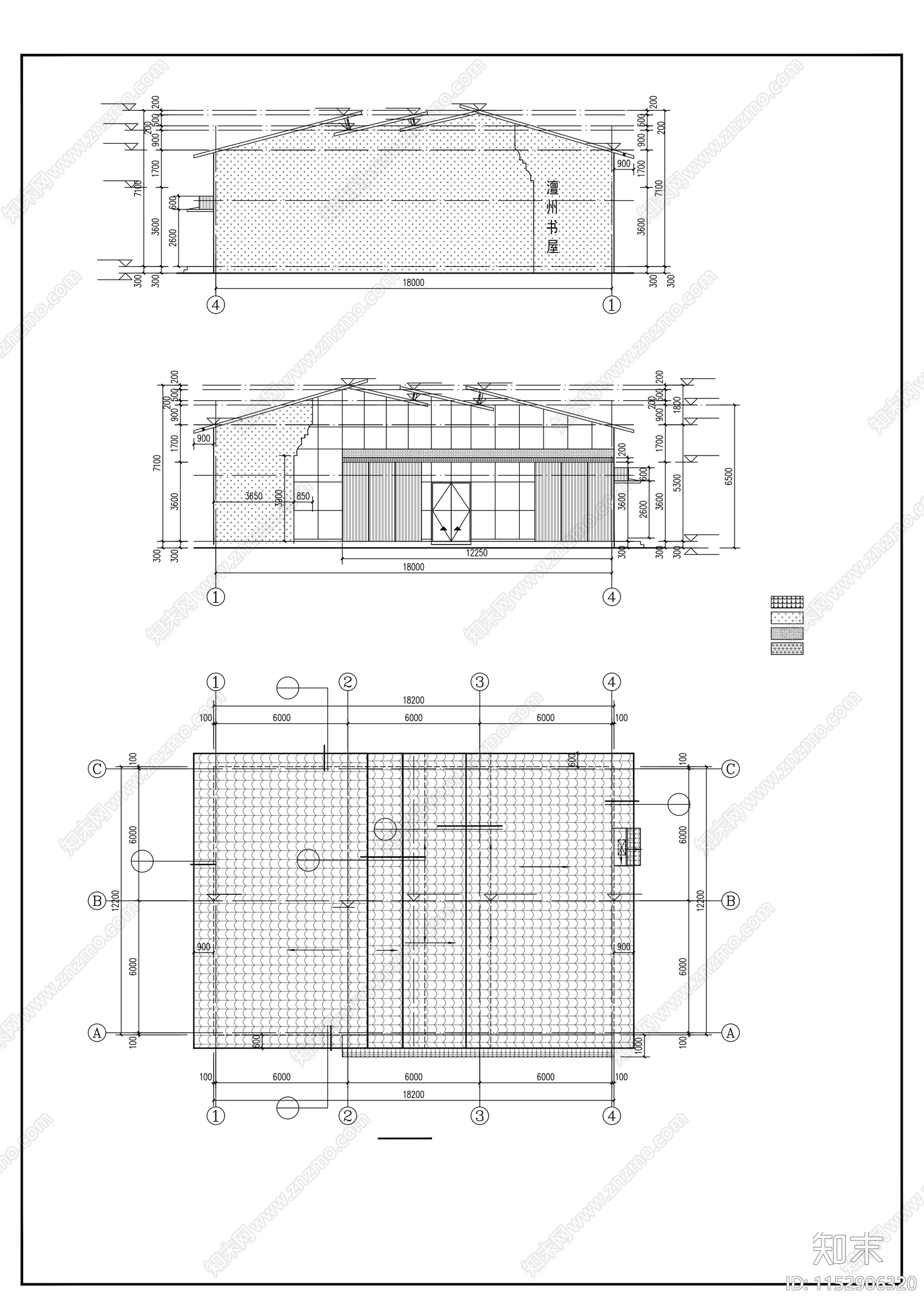 智慧新能源充电公共停车场cad施工图下载【ID:1152906320】