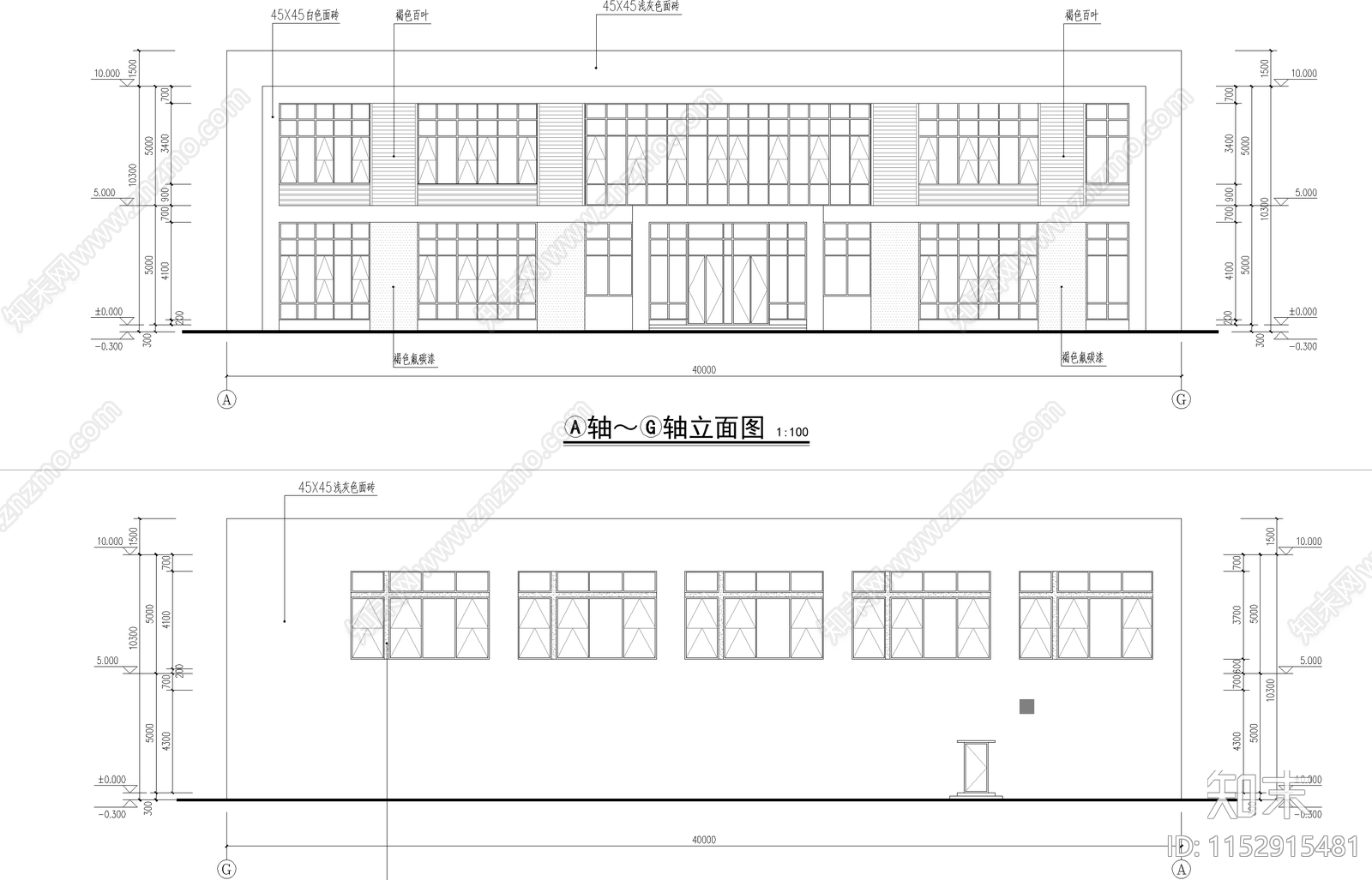 医院食堂建筑cad施工图下载【ID:1152915481】