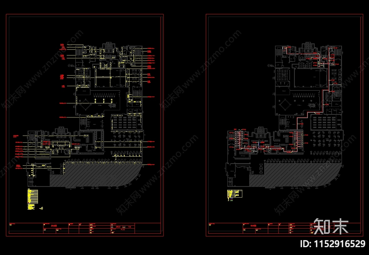 健康大型健身房室内cad施工图下载【ID:1152916529】