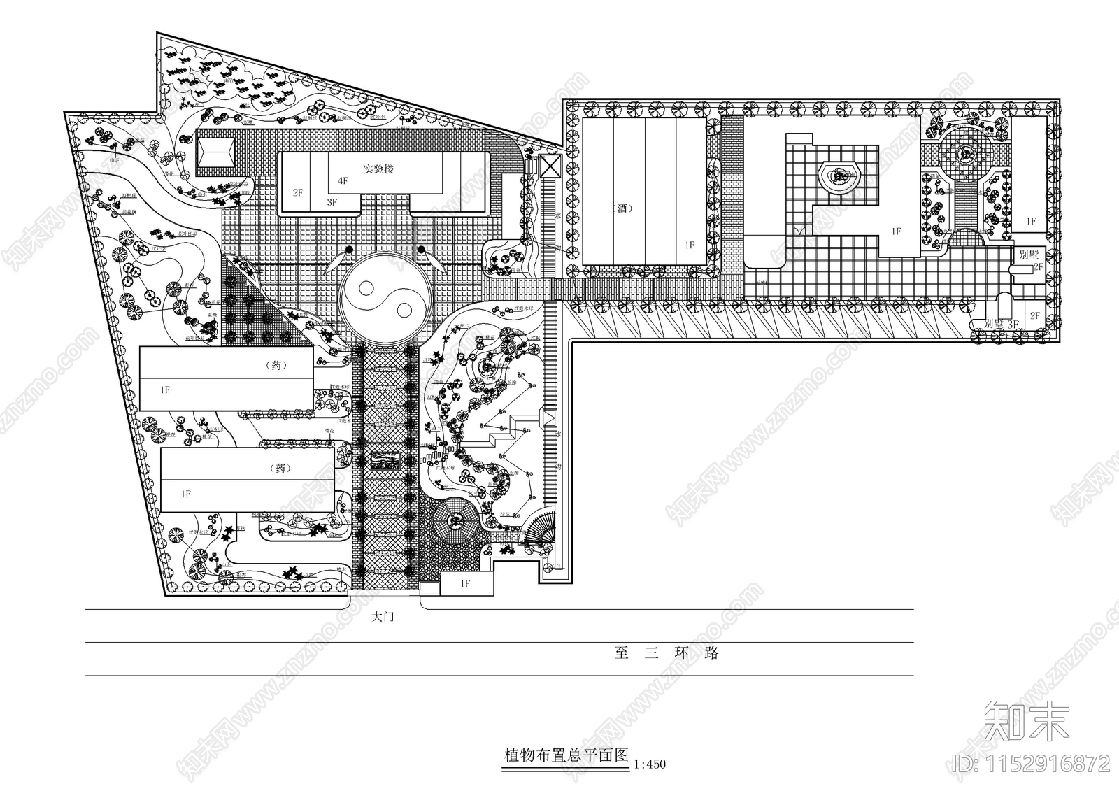 50套工业园厂房厂区景观平面图施工图下载【ID:1152916872】