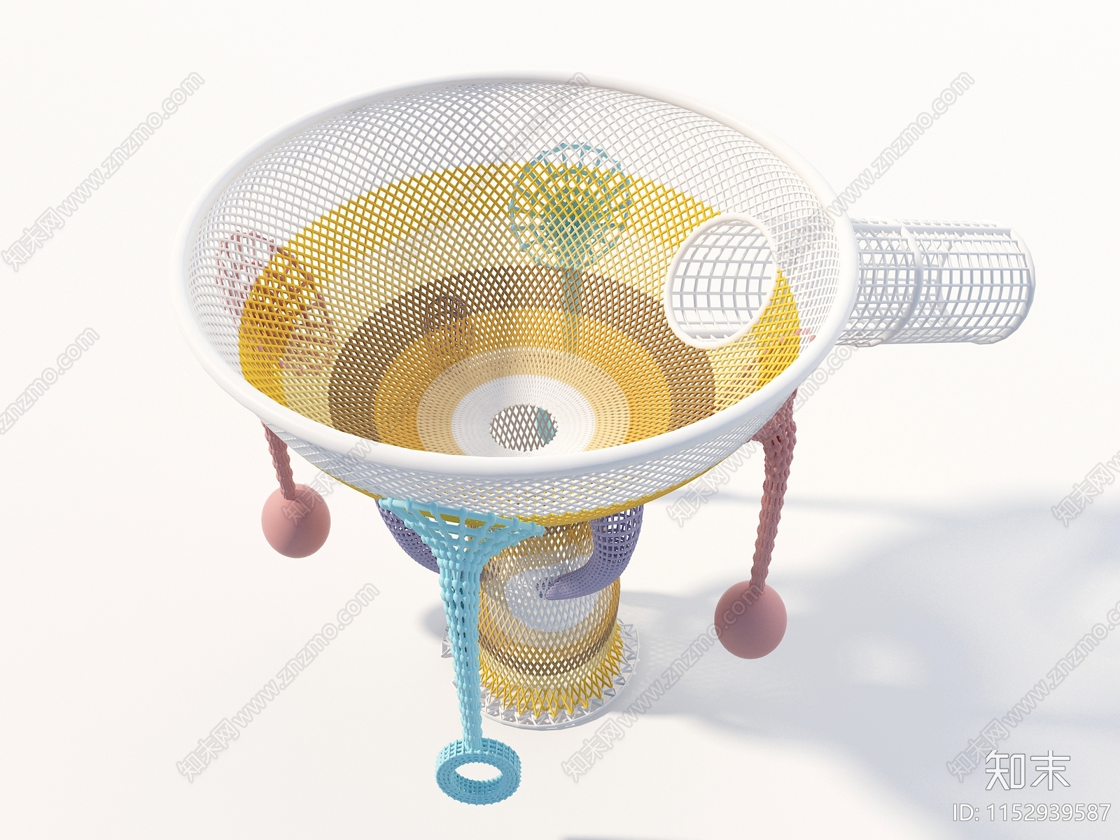 彩虹网3D模型下载【ID:1152939587】