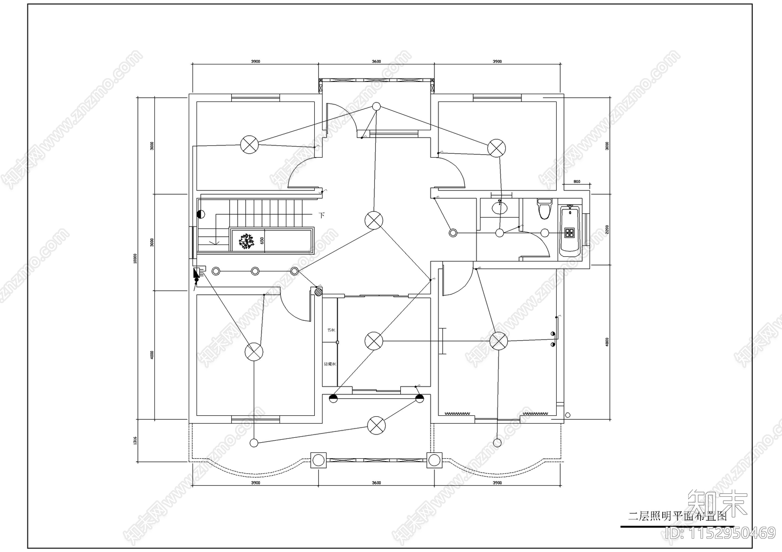 全套农村自建房cad施工图下载【ID:1152950469】