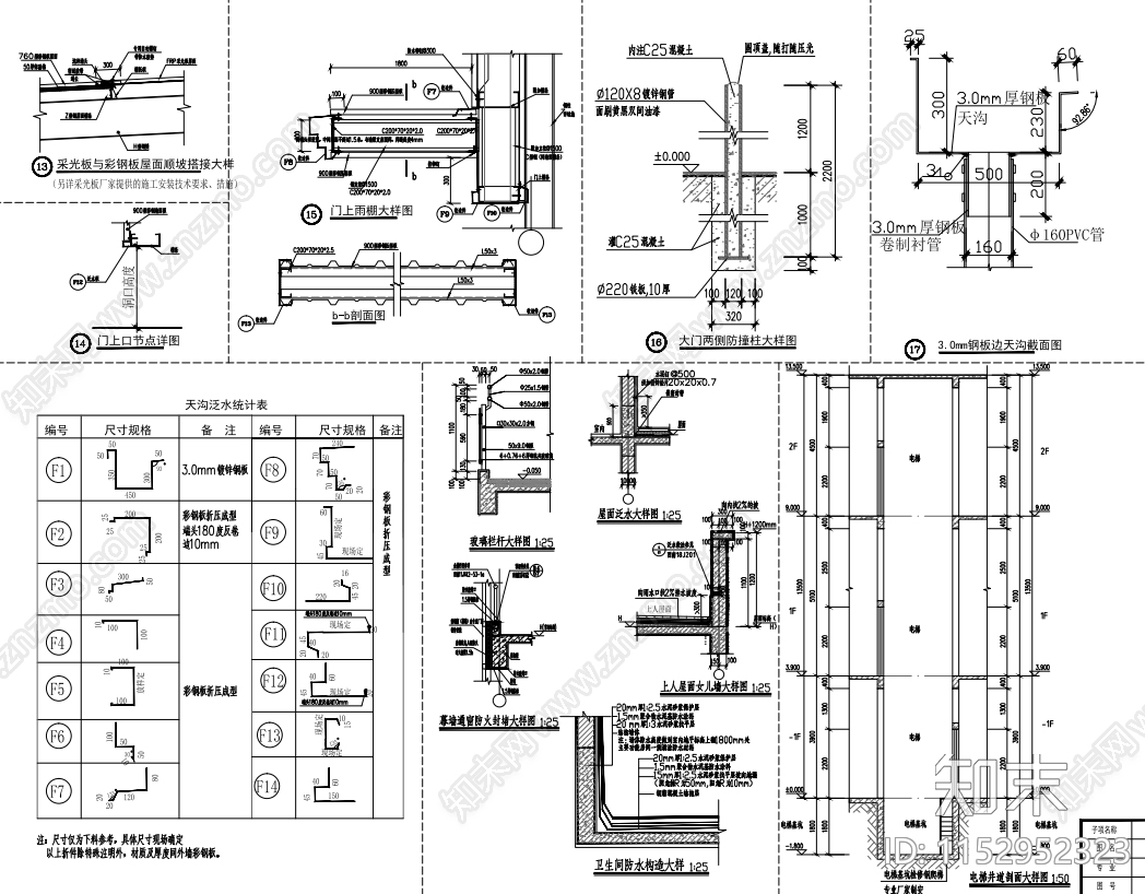 配气站建筑cad施工图下载【ID:1152952323】