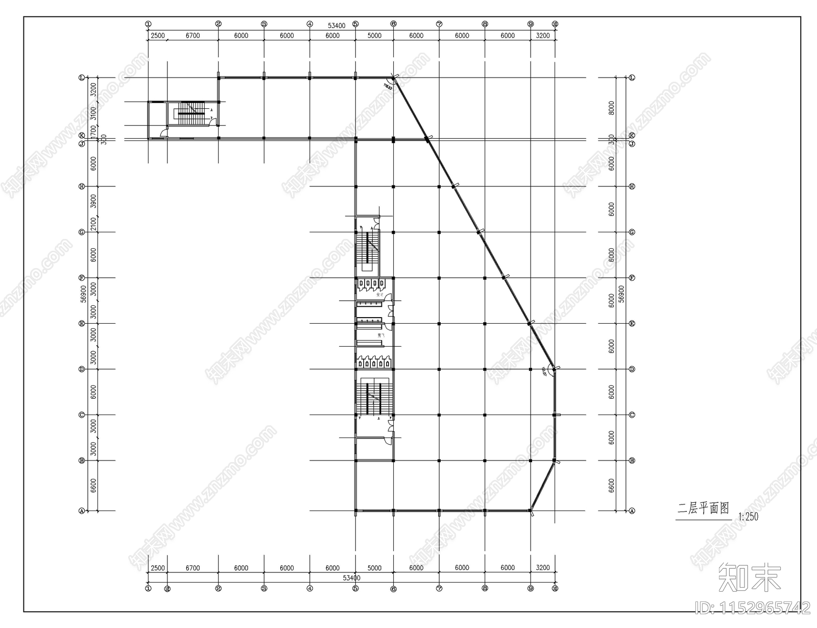 古建筑cad施工图下载【ID:1152965742】