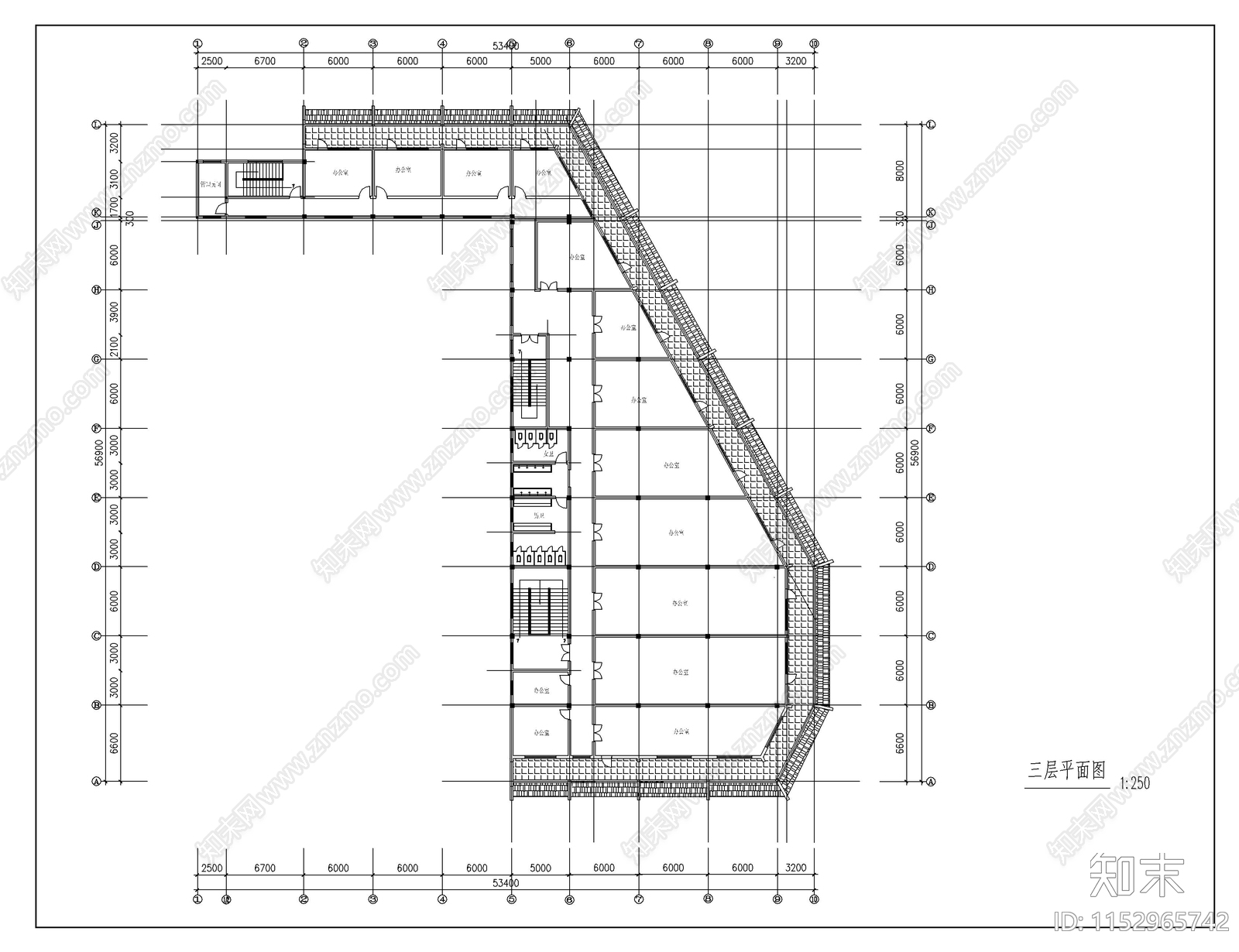 古建筑cad施工图下载【ID:1152965742】