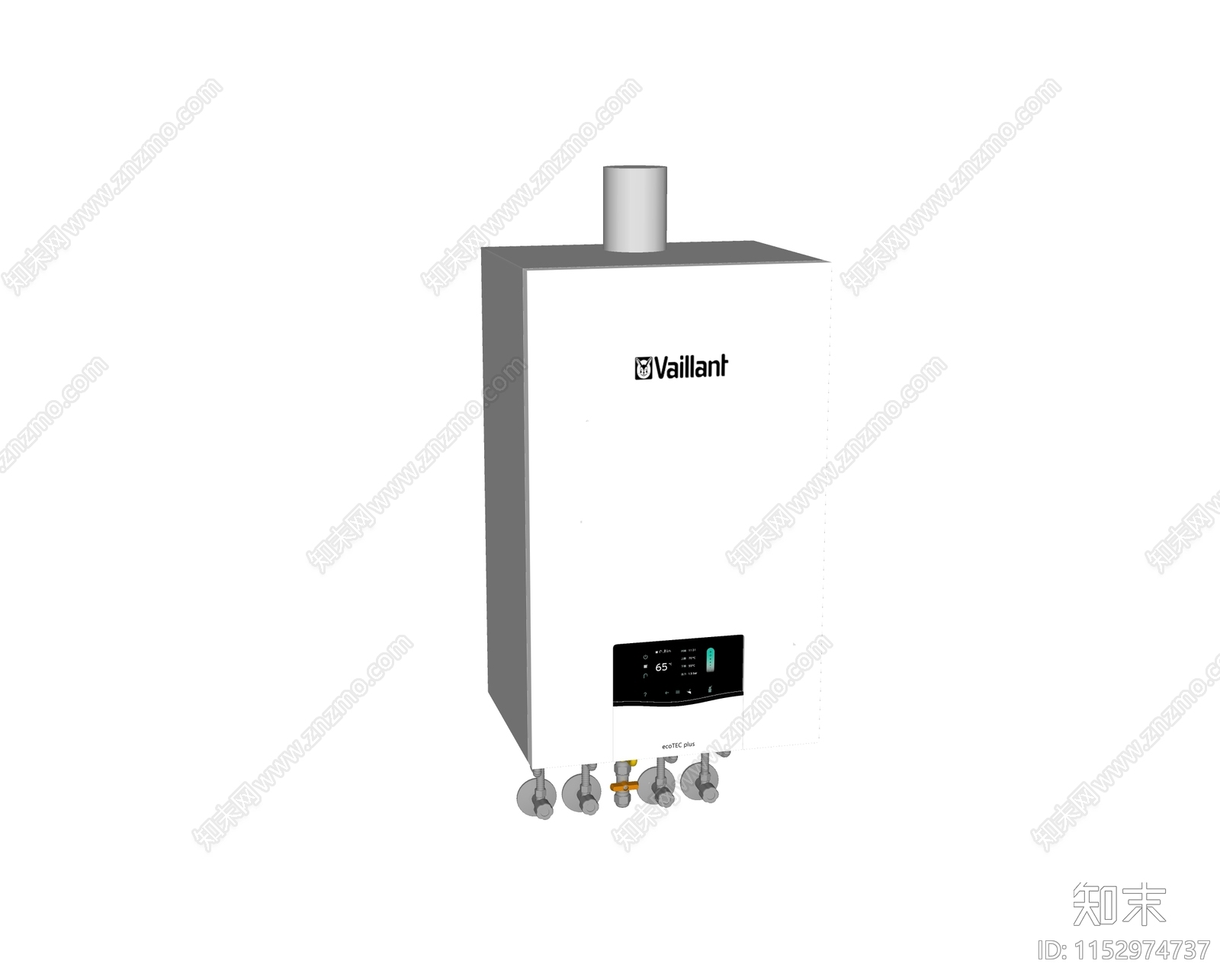 燃气热水器SU模型下载【ID:1152974737】