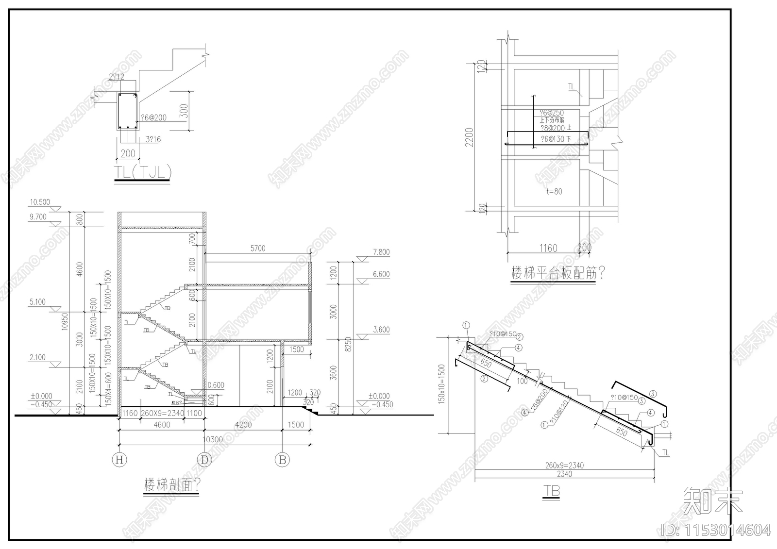 别墅建筑cad施工图下载【ID:1153014604】