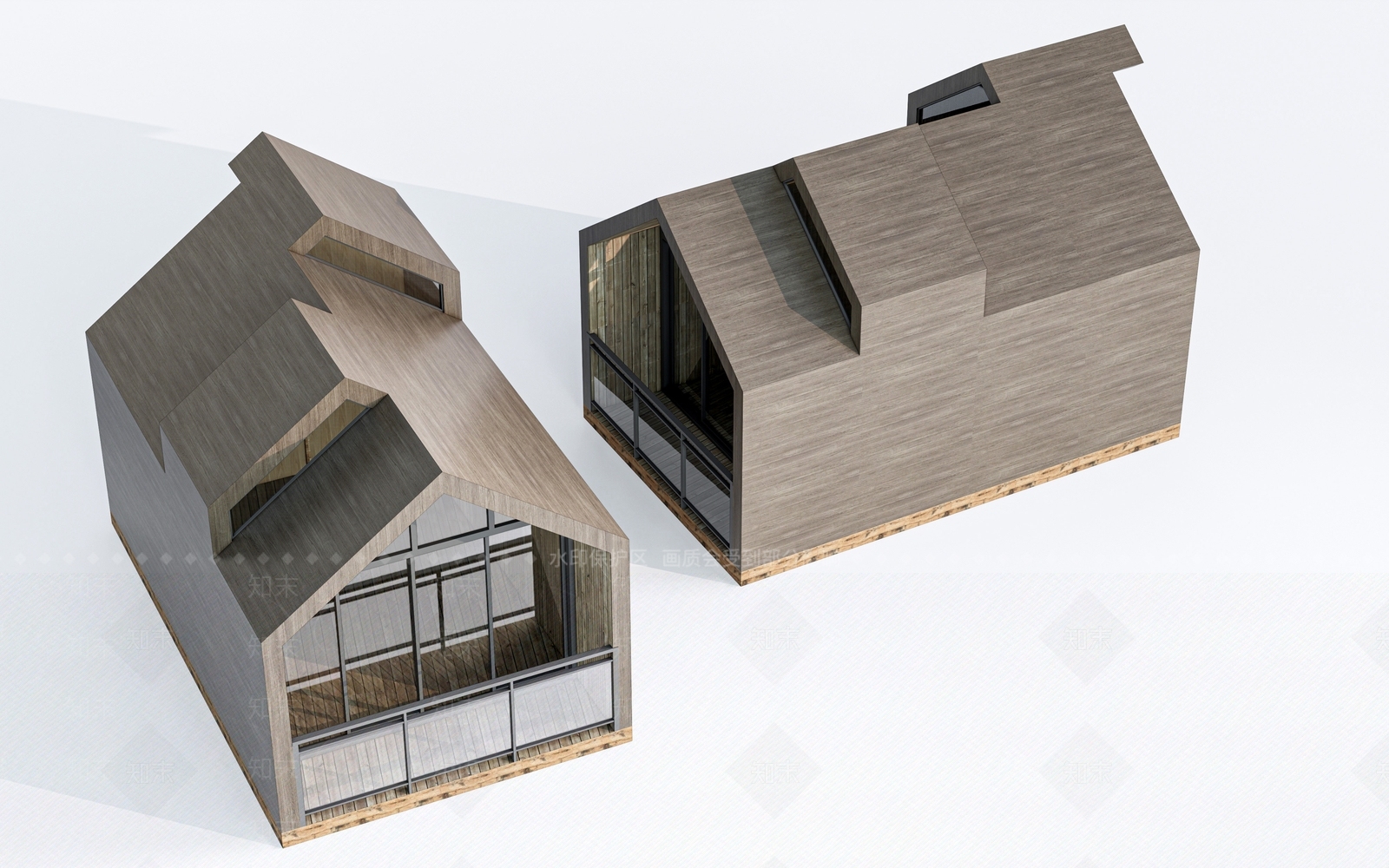 现代木屋3D模型下载【ID:1153047177】