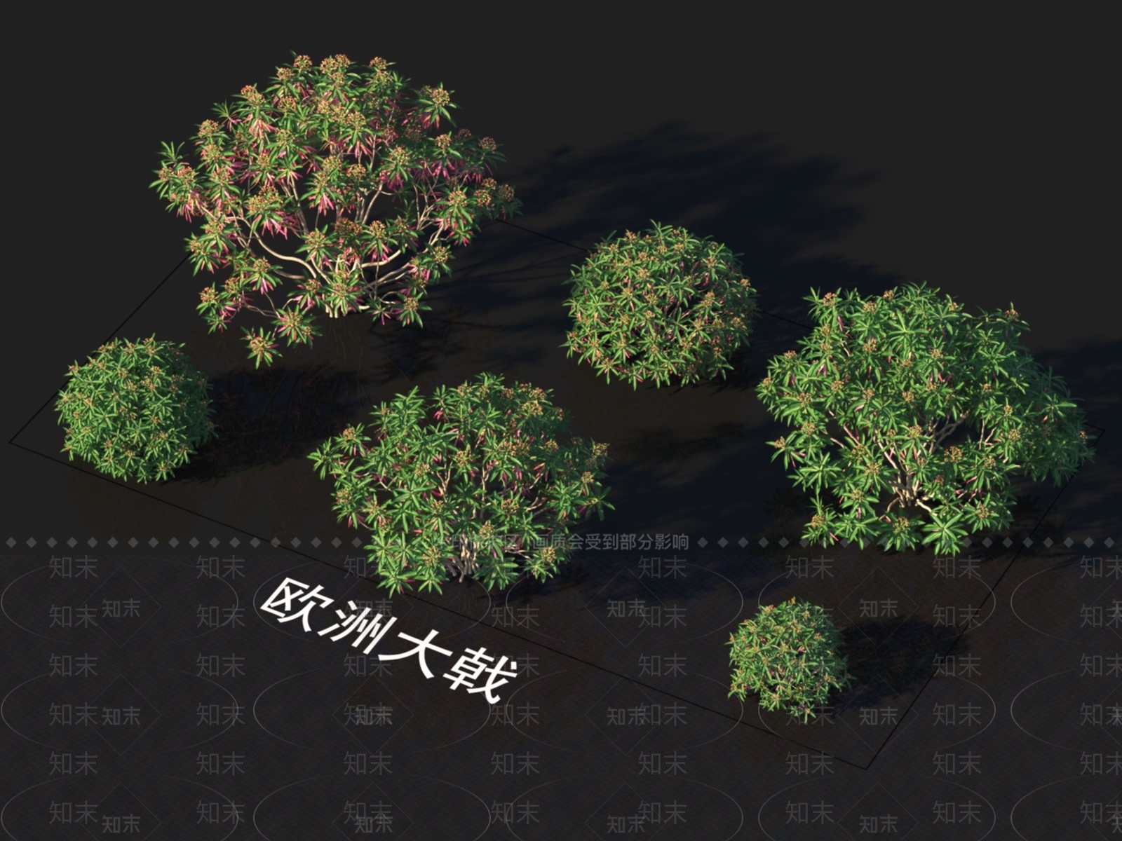 灌木3D模型下载【ID:1153090794】